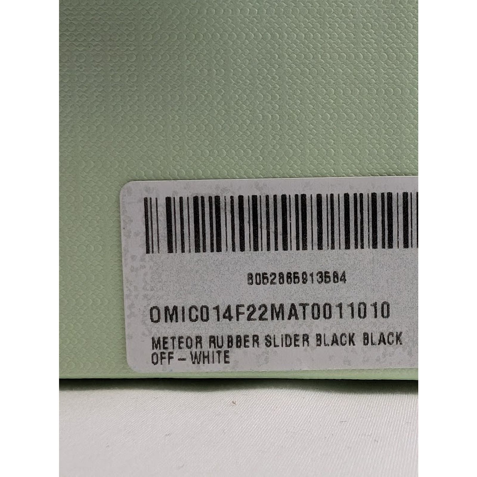 Off-White o1rshd1 Q:2 / Meteor Rubber Slider in Black Size US 10 / EU 43 - 21 Thumbnail