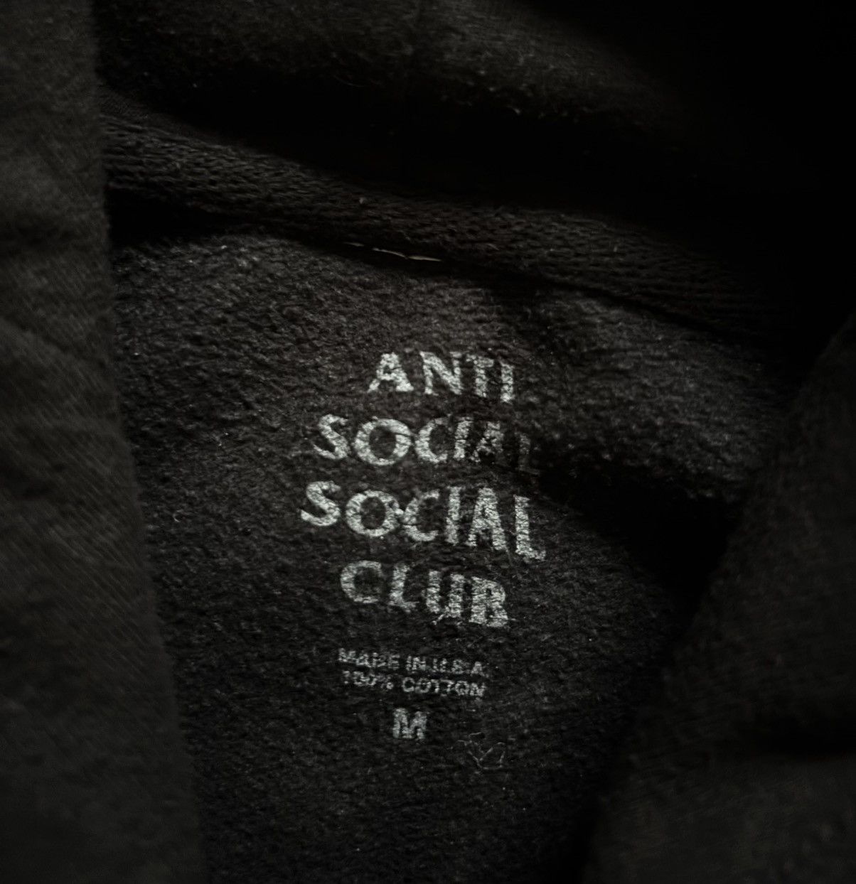 Anti Social Social Club × Vintage ASSC F/W 2018 BAD TIMES HOODIE Size US M / EU 48-50 / 2 - 4 Thumbnail