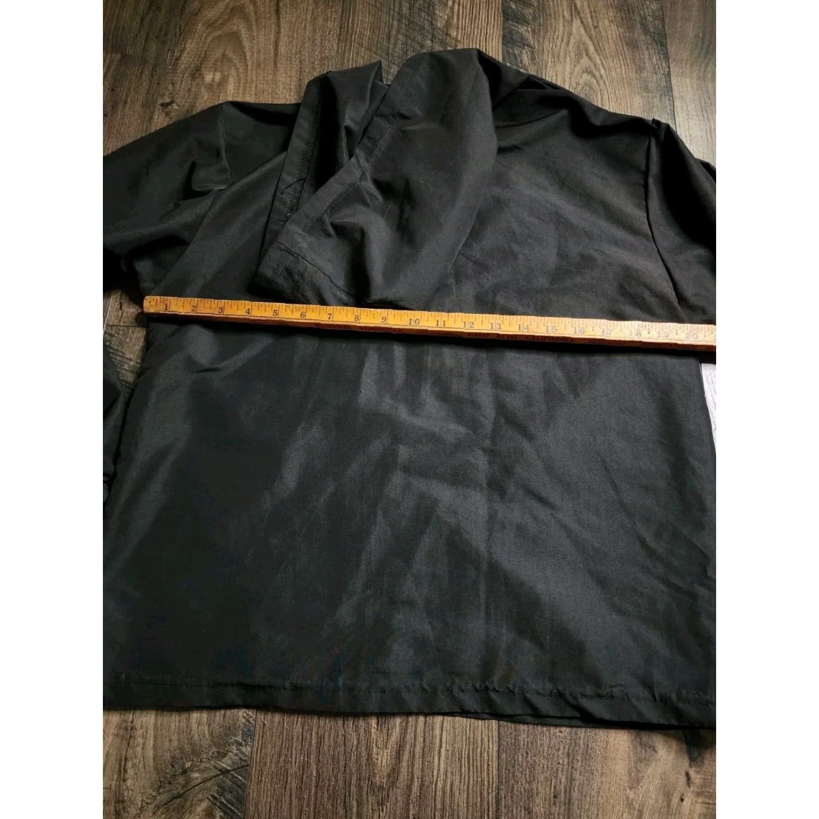 Vintage VINTAGE US Olympic Committee Team USA Windbreaker Hooded Jacket Mens M Black Pockets Zip up Distressed Size US M / EU 48-50 / 2 - 5 Thumbnail