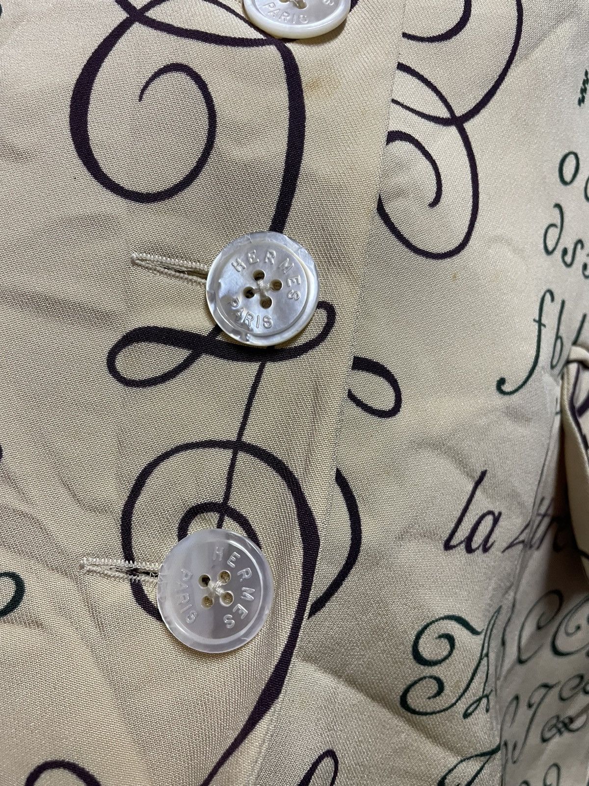 Hermes Vintage 90s Hermes Size M / US 6-8 / IT 42-44 - 6 Thumbnail