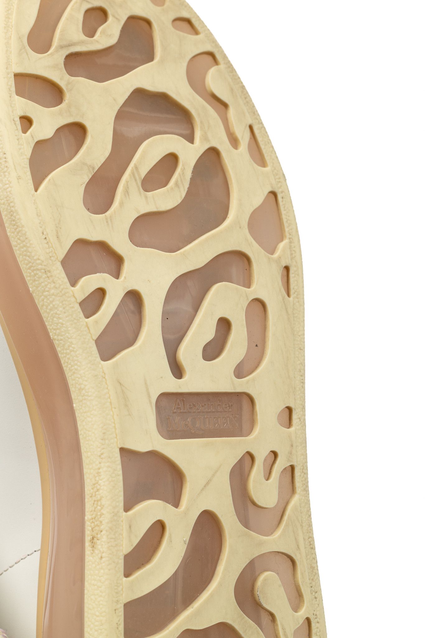 Alexander McQueen Alexander McQueen Oversized Clear-Sole Lace-Up Sneakers Size US 8.5 / IT 38.5 - 5 Thumbnail
