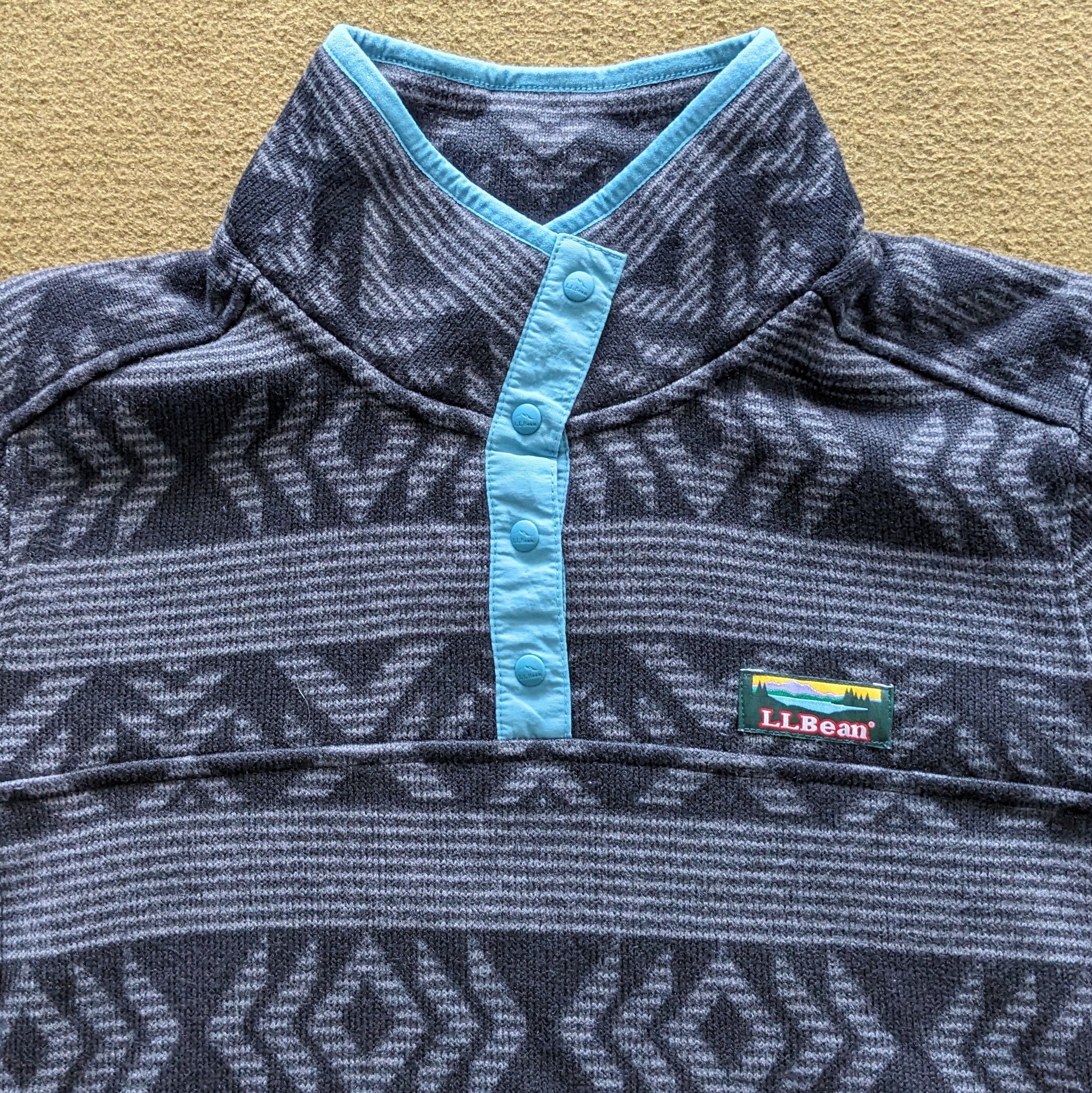 Vintage Vintage L.L BEAN Fleece Outdoor Style Sweatshirt Size US M / EU 48-50 / 2 - 2 Thumbnail