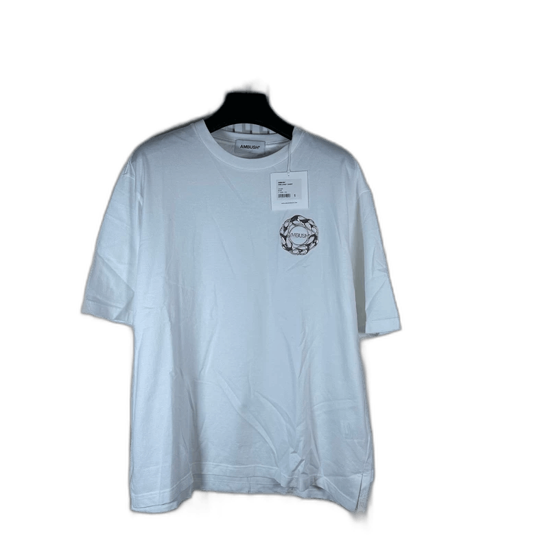 Amiri AMBUSH Fire Logo Short Sleeve T-Shirt Size US S / EU 44-46 / 1 - 1 Thumbnail