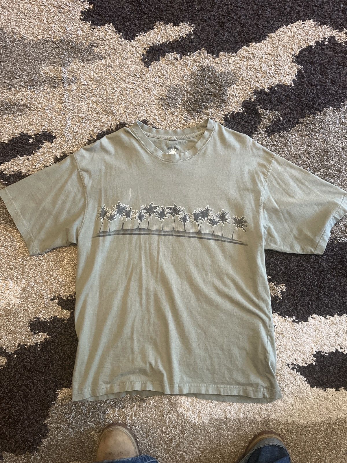 Vintage Vintage newport blue palm tree tee Size US M / EU 48-50 / 2 - 1 Thumbnail