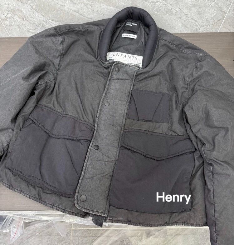 Enfants Riches Deprimes Enfants Riches Deprimes ERD 23FW black down jacket Size US M / EU 48-50 / 2 - 4 Thumbnail