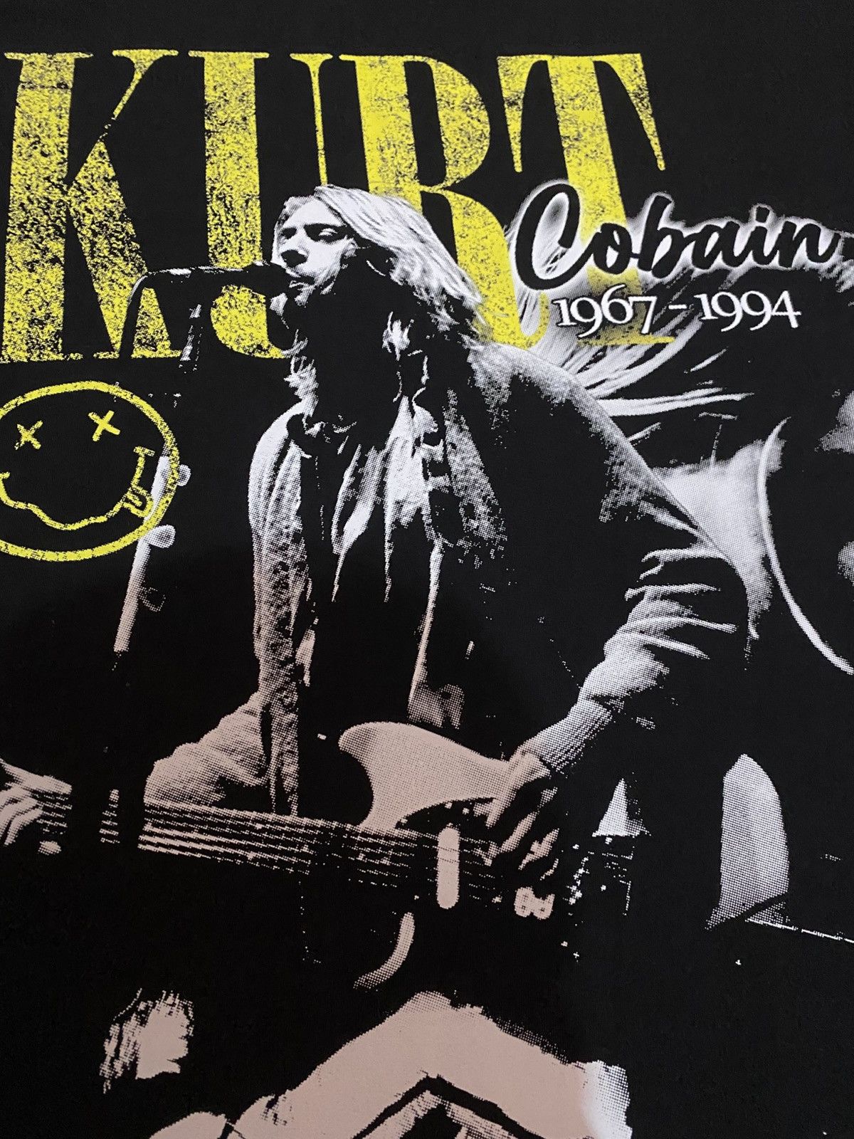 Band Tees × Vintage 🔥RARE🔥 Nirvana Kurt Cobain boot tee Size US L / EU 52-54 / 3 - 7 Thumbnail