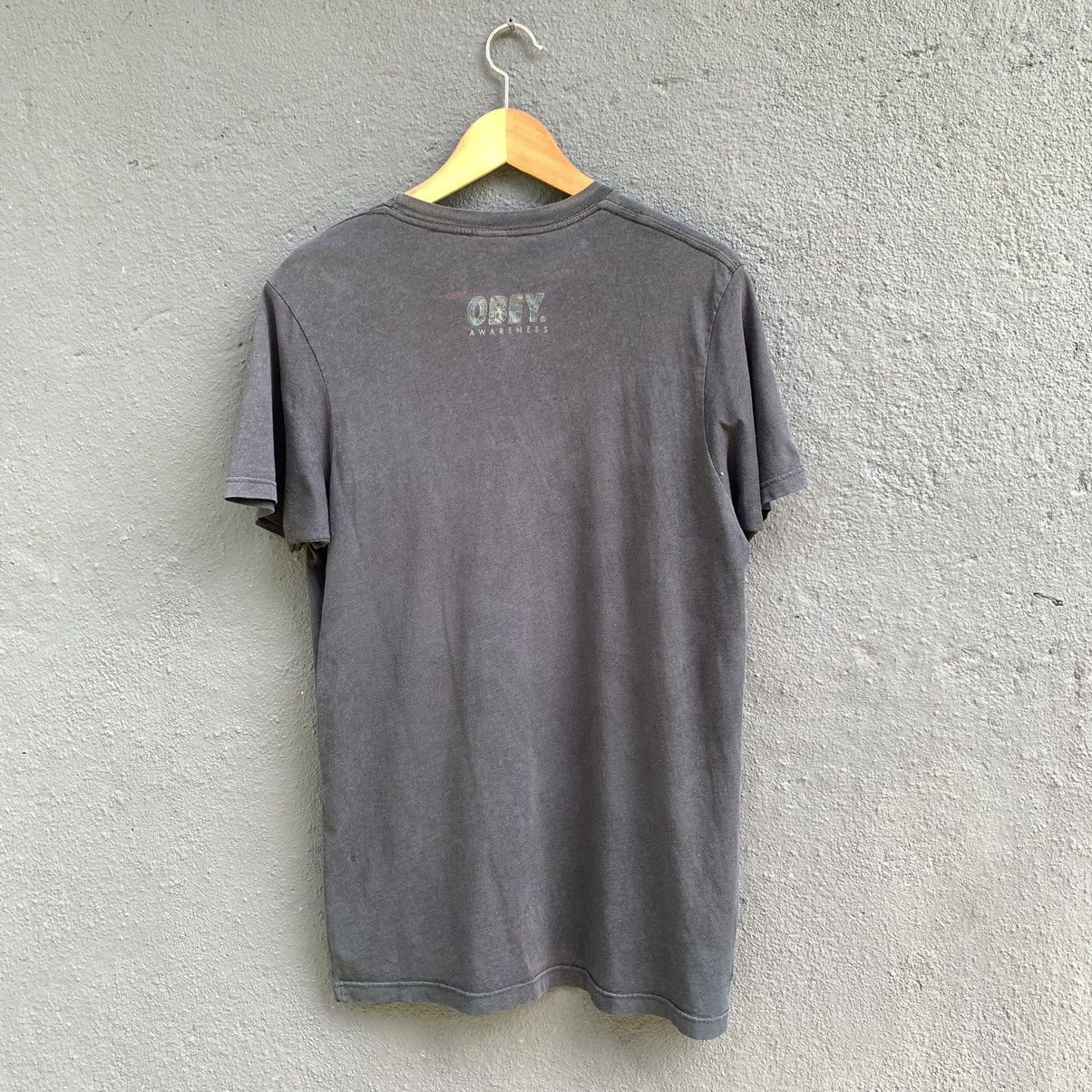 Obey Thrashed Faded Awareness Streetwear Tee Size US M / EU 48-50 / 2 - 4 Thumbnail