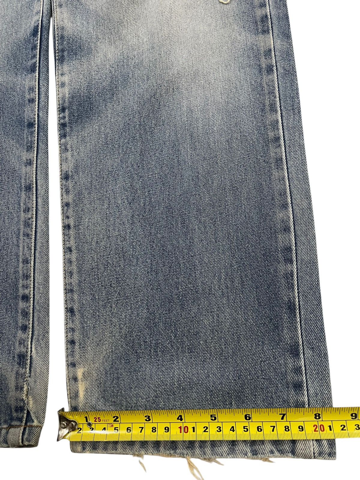 Edwin Vintage Edwin Blue Faded Wash Distressed Style Loose Jeans Size US 32 / EU 48 - 17 Thumbnail