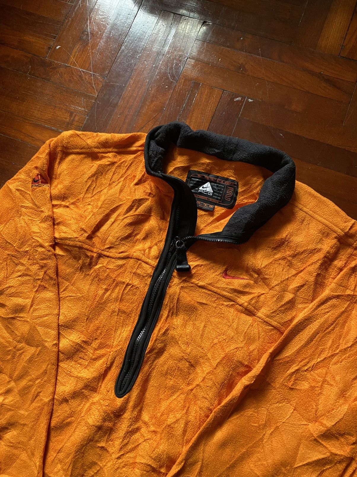 nike acg polar half zip