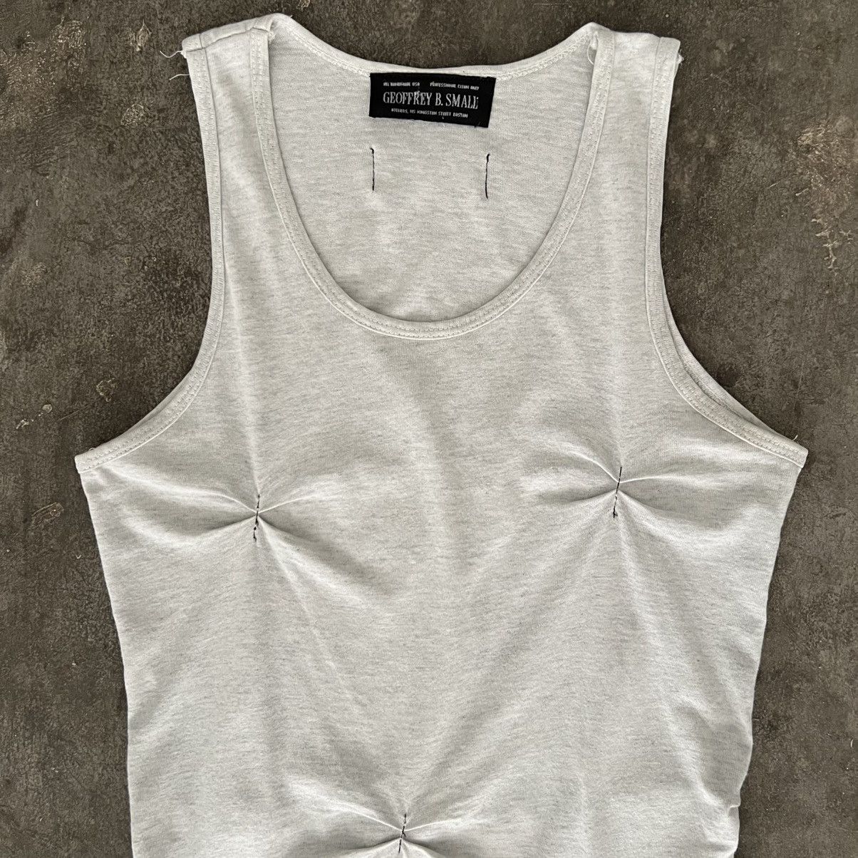 Geoffrey B. Small Geoffrey B. Small - Hand Stitch Asymmetric Tank Top Size ONE SIZE - 4 Thumbnail
