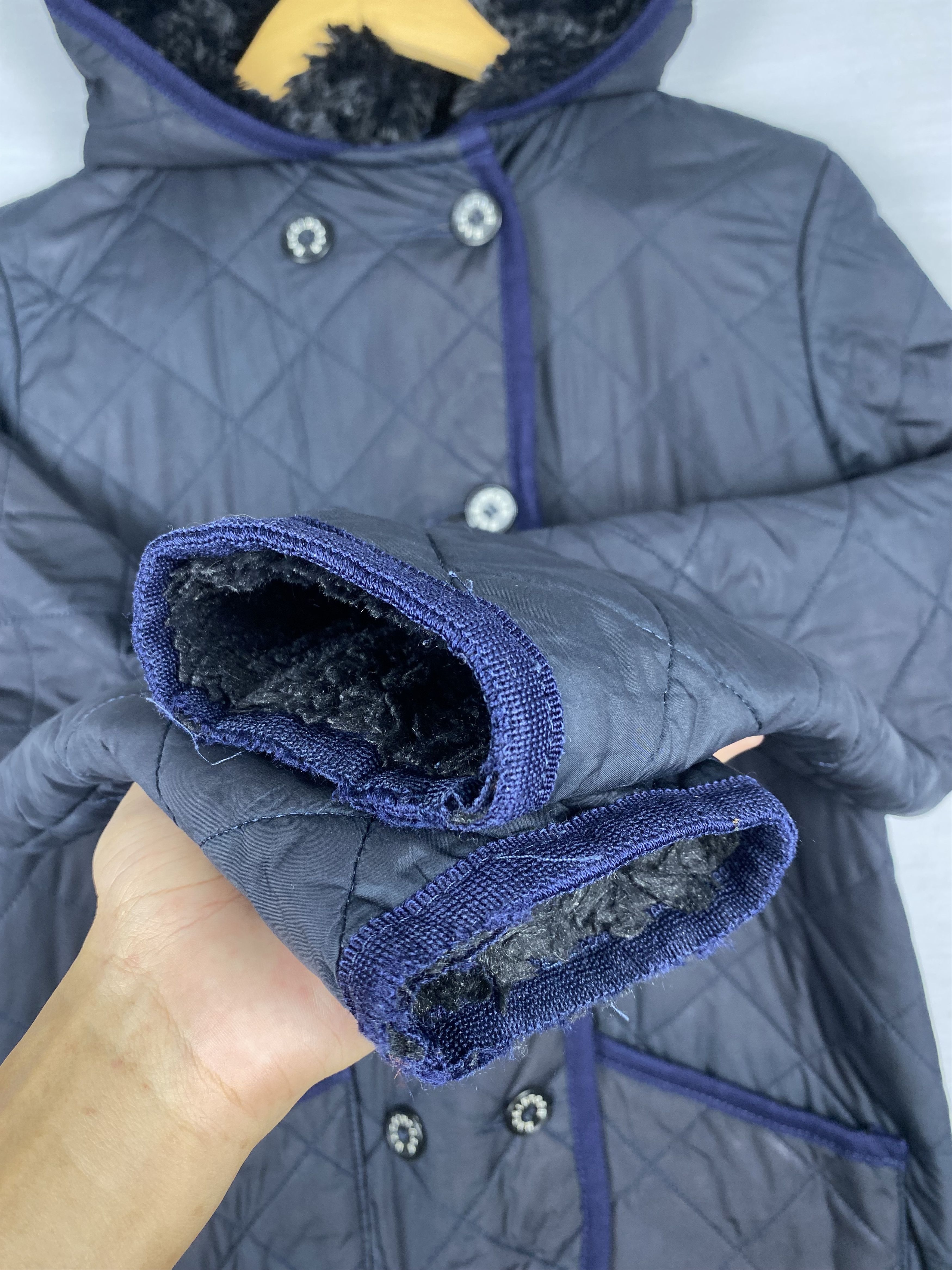 Mackintosh Vintage MACKINTOSH Sherpa Lining Button Up Quilted Jacket Size US S / EU 44-46 / 1 - 5 Thumbnail