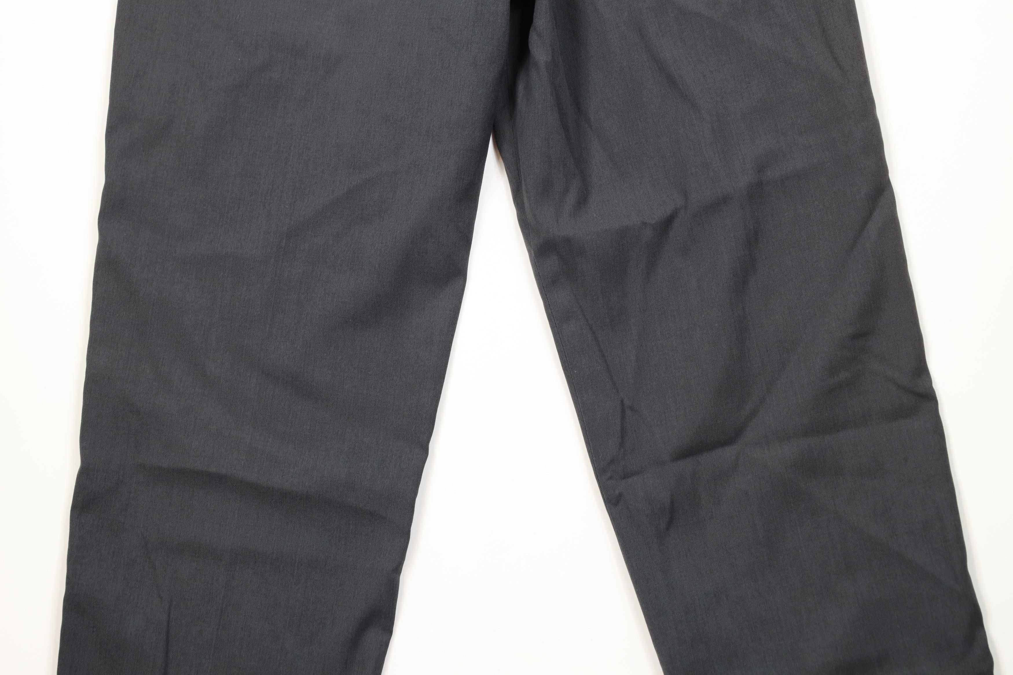 Vintage Y2K Streetwear Wide Leg Chino Pants Trousers Dark Gray Size US 34 / EU 50 - 11 Thumbnail