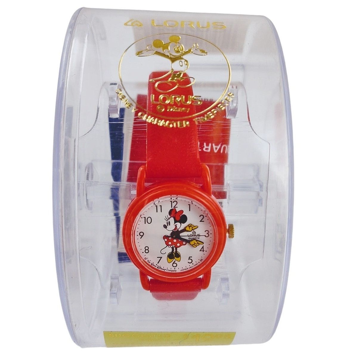 Disney Disney Lorus Minnie Mouse Red VTG Watch New in Box NOS Size ONE SIZE - 1 Thumbnail
