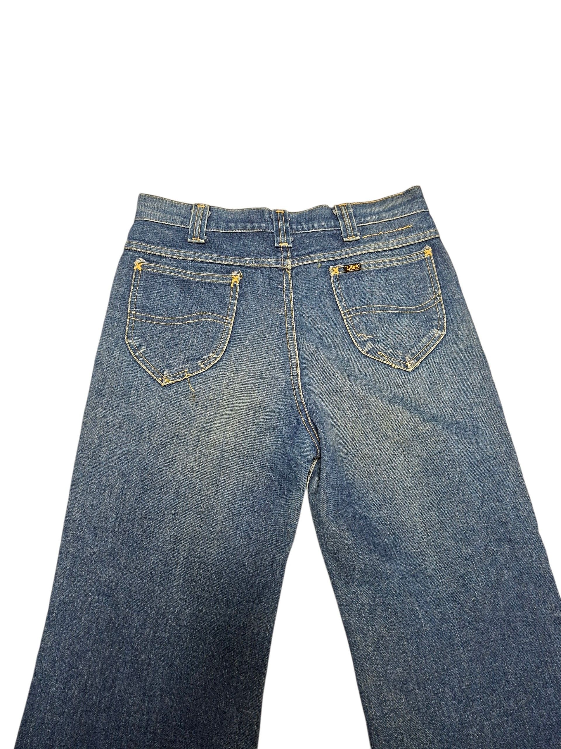 Lee LEE VINTAGE FLARED 70S 80S JEANS DENIM Size US 30 / EU 46 - 4 Thumbnail