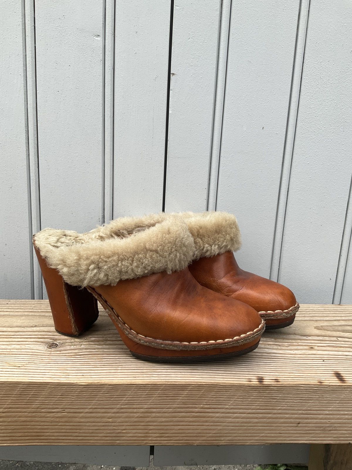 Vintage Vintage 70's Guido Pasquili Milano clogs Size US 5.5 / IT 35.5 - 1 Thumbnail