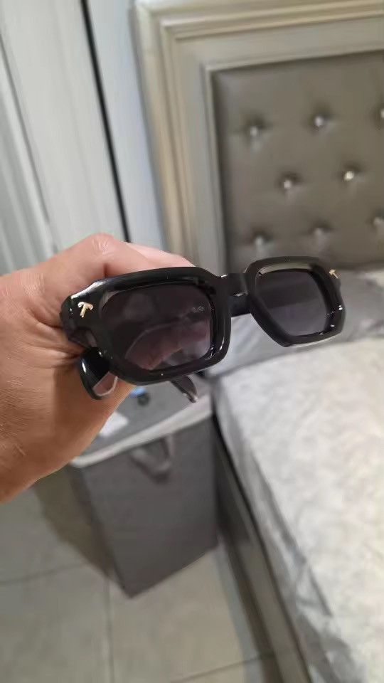 Japanese Brand Hiphop Y2K Square Sunglasess Size ONE SIZE - 3 Thumbnail