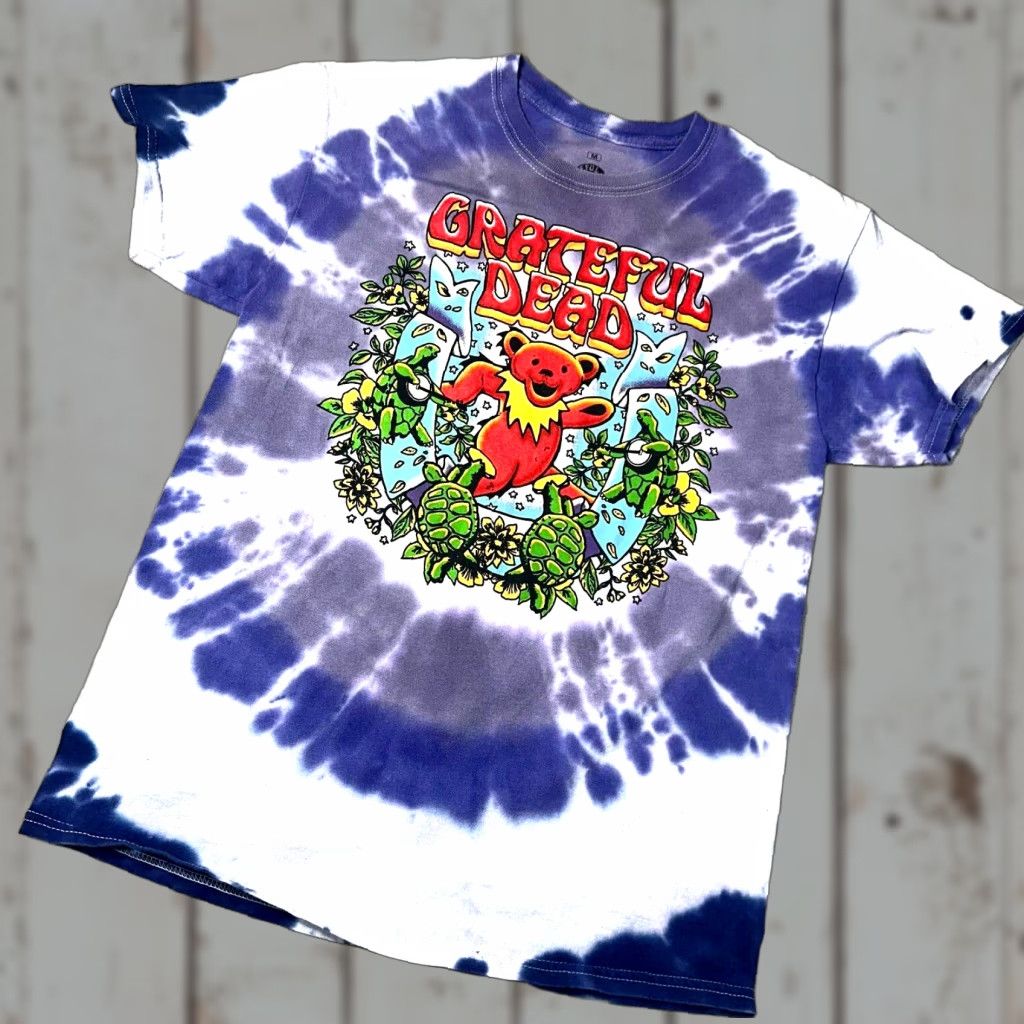Ripple Junction VINTAGE Ripple Junction Grateful Dead Men's Medium Dancing Bear Turtle Tie Dye Two-Sided 2021 Ripple Size US M / EU 48-50 / 2 - 1 Thumbnail