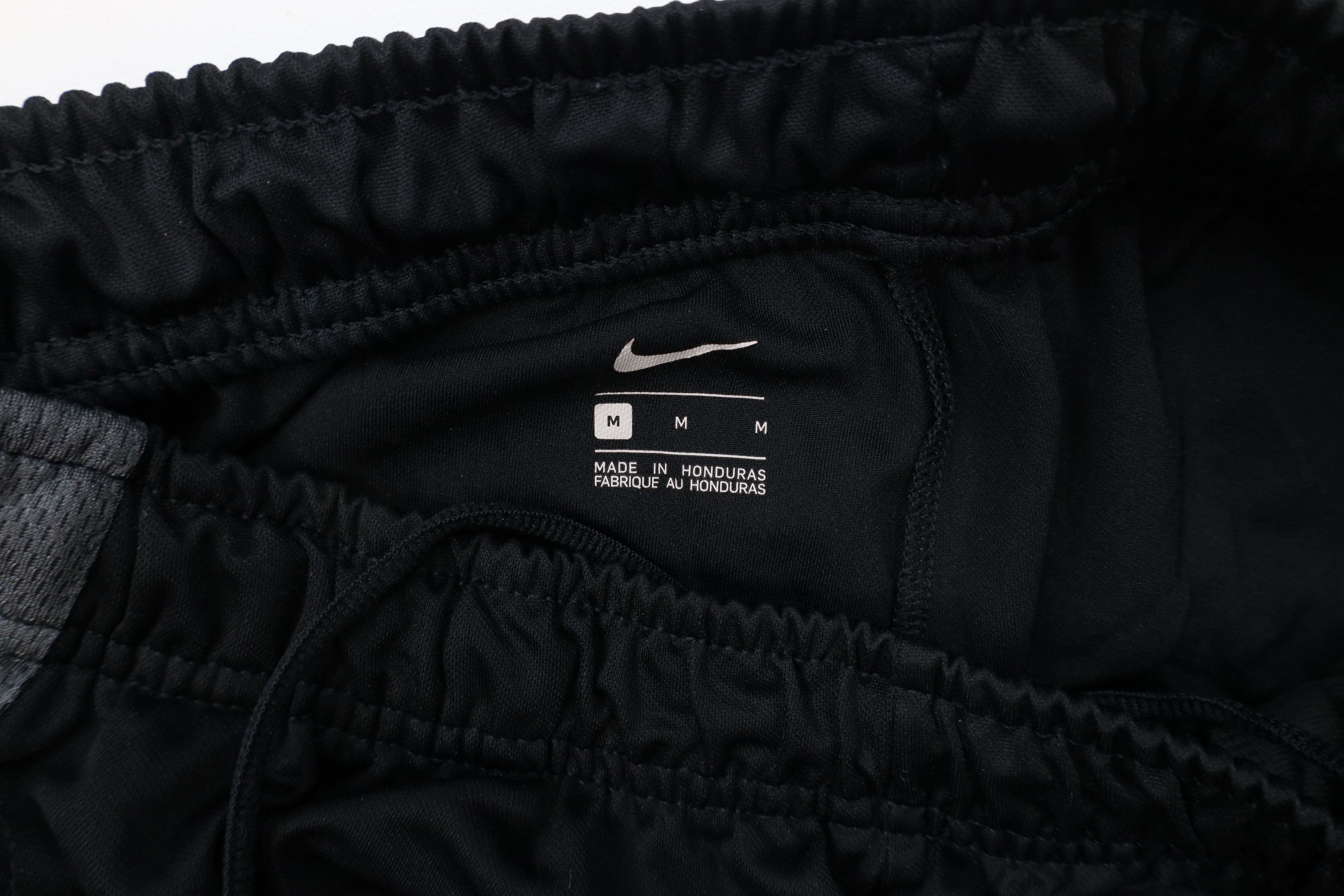 Nike × Vintage Vintage Y2K Nike Scott Mini Swoosh Wide Leg Pants Black Size US 34 / EU 50 - 9 Thumbnail