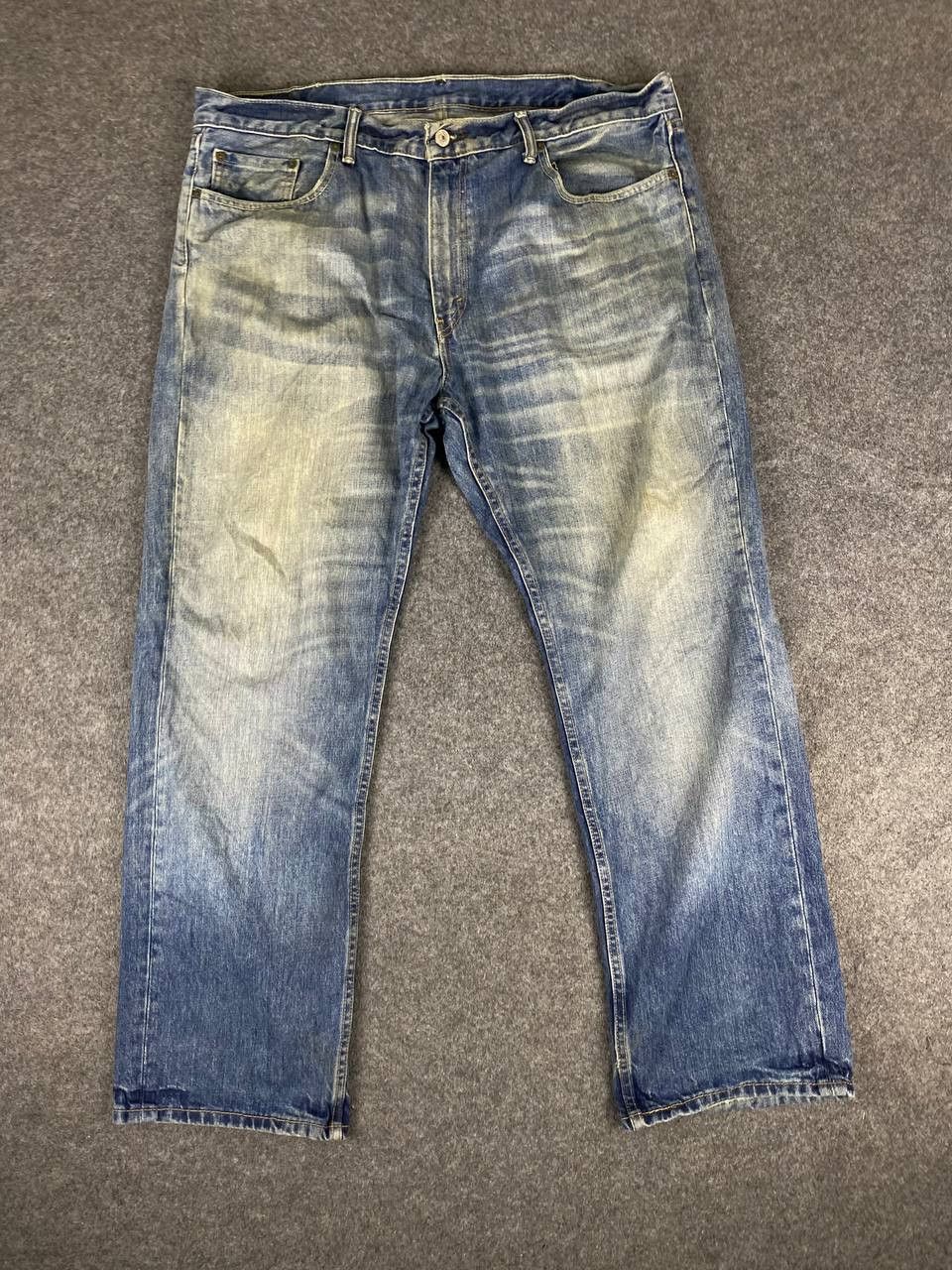 Levi's levis 559 relaxed straight fit distressed denim Size US 42 / EU 58 - 7 Thumbnail