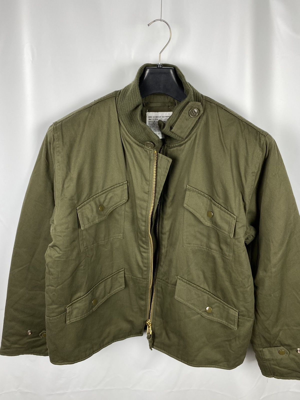 Vintage USAF US Air Force CWU 7p Flight Jacket Vintage size L Size US L / EU 52-54 / 3 - 10 Thumbnail