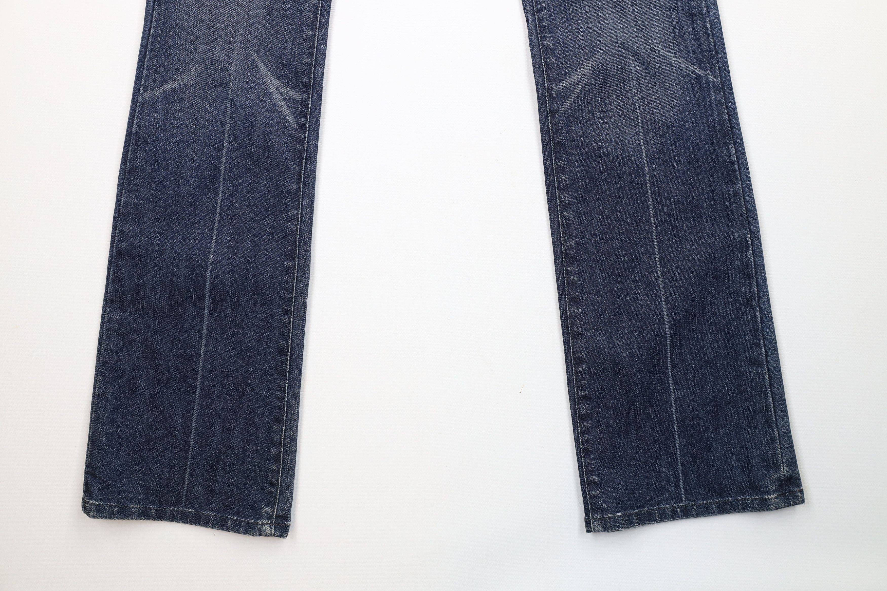 Vintage New Joe's Jeans Booty Fit Curvy Flared Wide Leg Denim Jeans Size 26" / US 2 / IT 38 - 4 Thumbnail