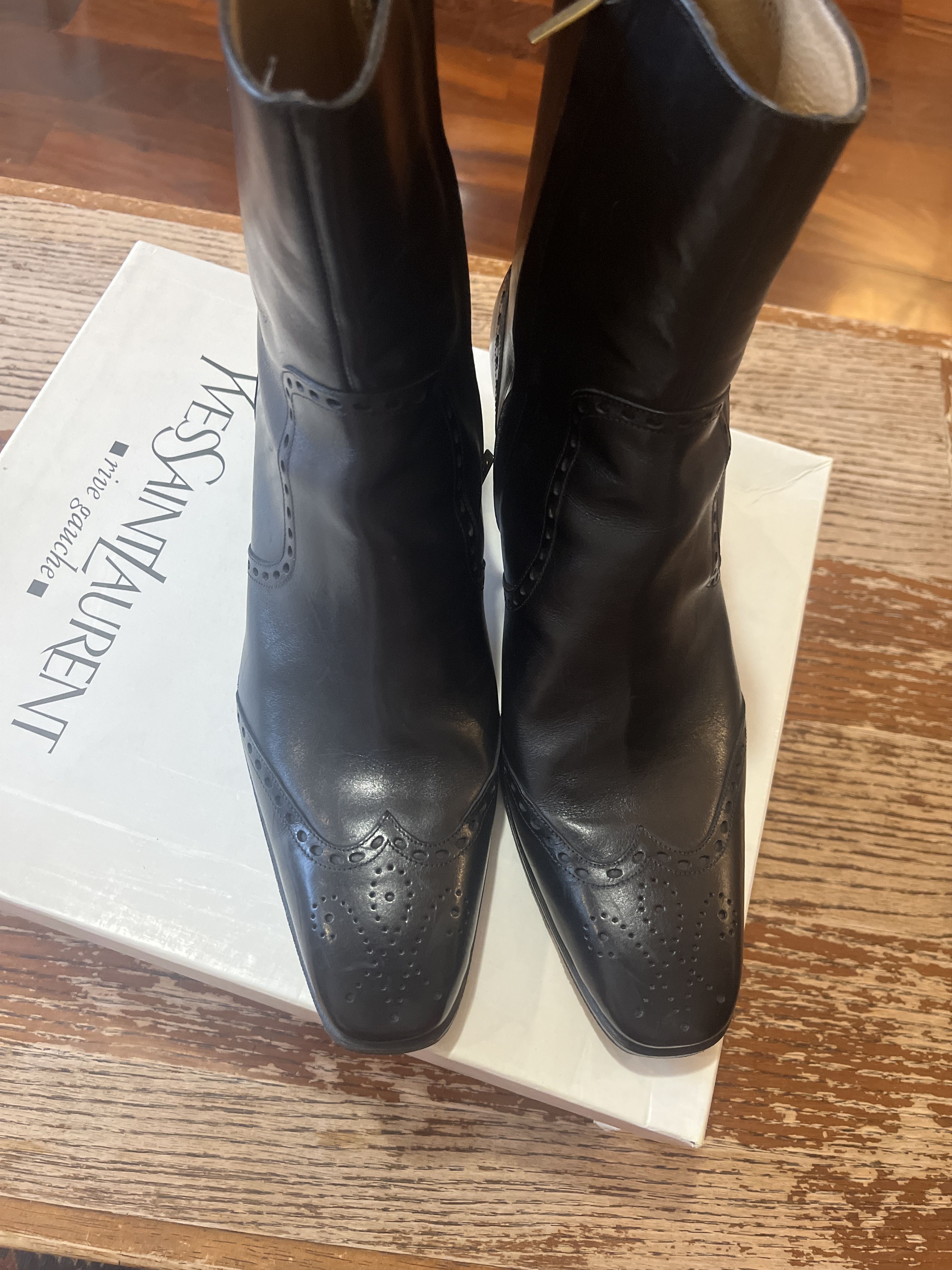 Yves Saint Laurent Yves Saint Laurent Jonny Boots Size US 10.5 / EU 43-44 - 5 Thumbnail