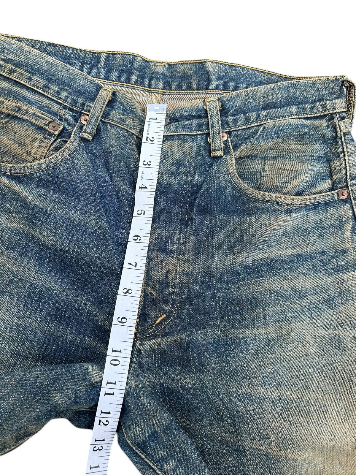 Kapital Vintage Levis Big E Selvedge Rusty Distressed Denim Jeans Size US 32 / EU 48 - 19 Thumbnail