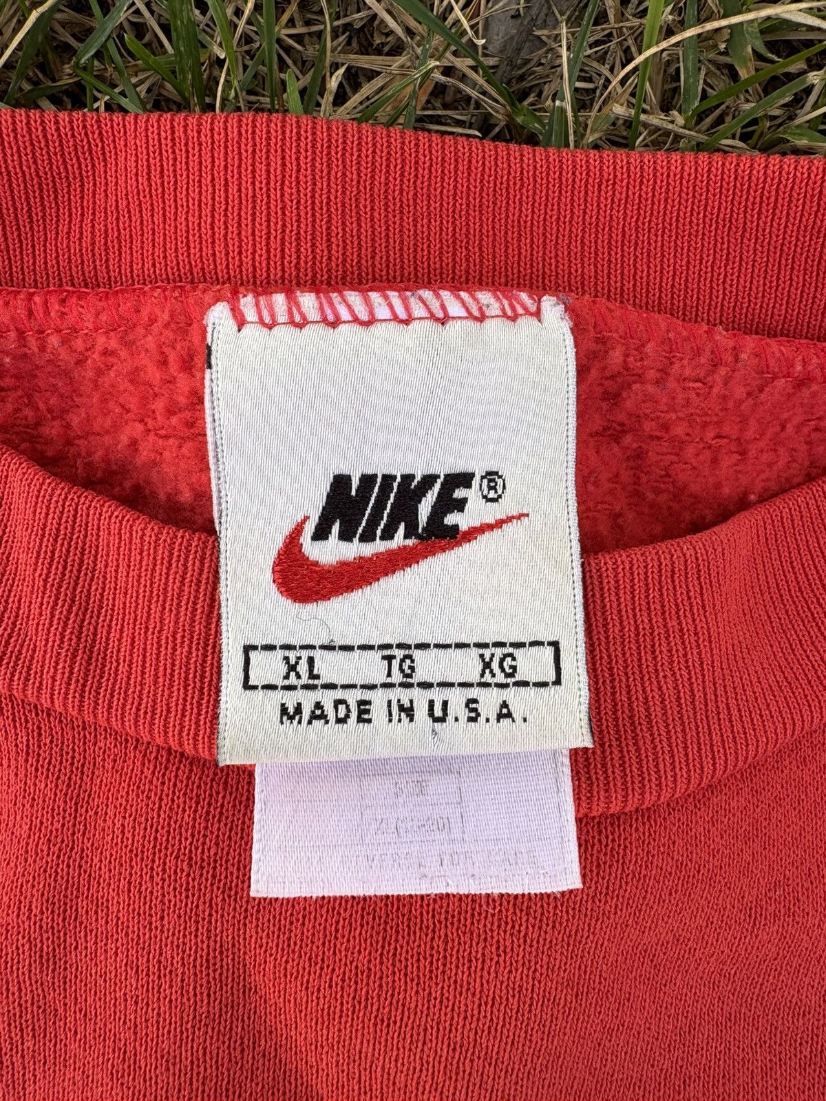 Nike Vintage 90s Nike Basketball Sweatshirt - L Size US L / EU 52-54 / 3 - 3 Thumbnail