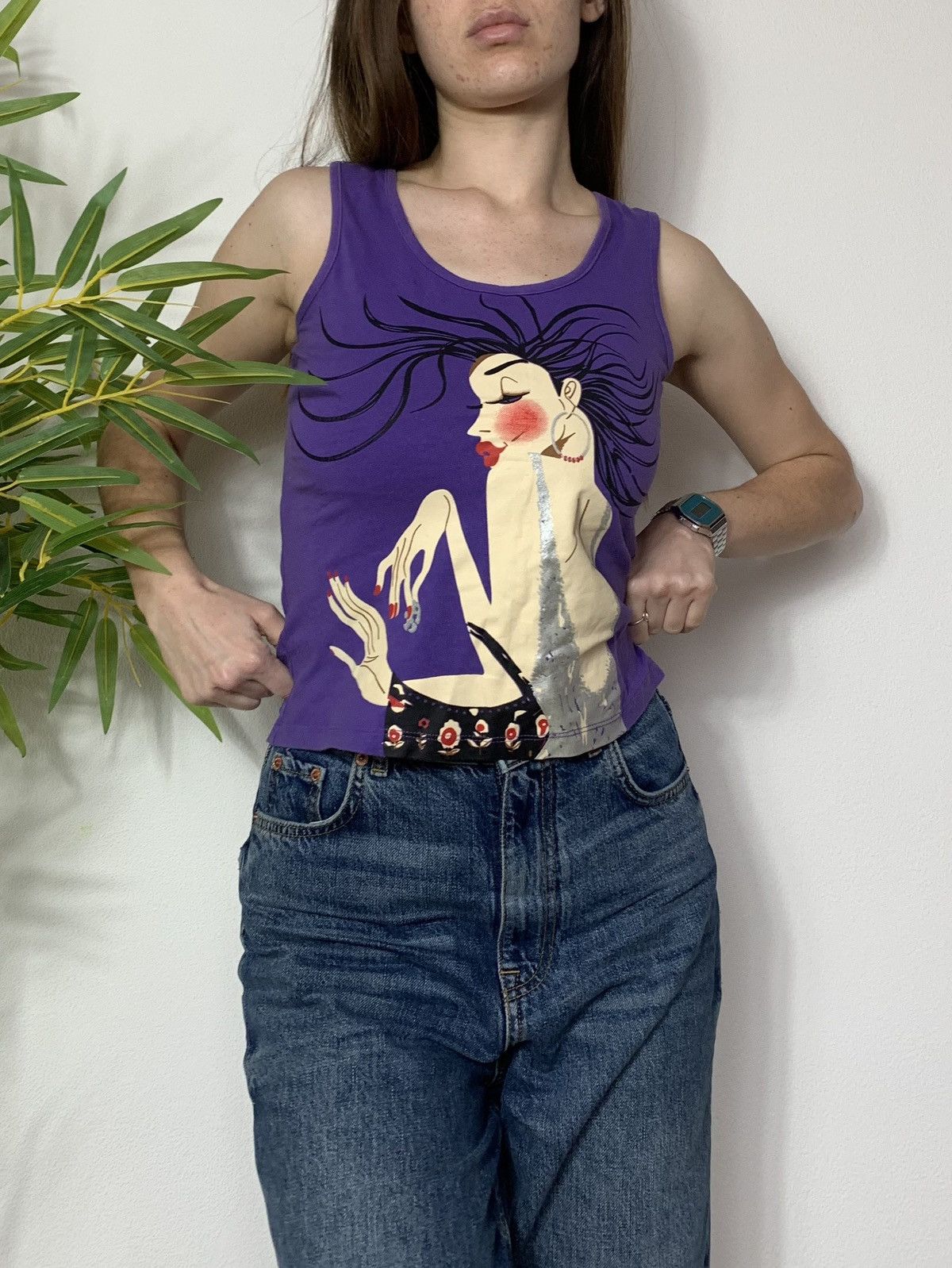 Vintage VINTAGE JAPANESE STYLE GIRL AVANT GARDE TANK TOP Size S / US 4 / IT 40 - 5 Thumbnail