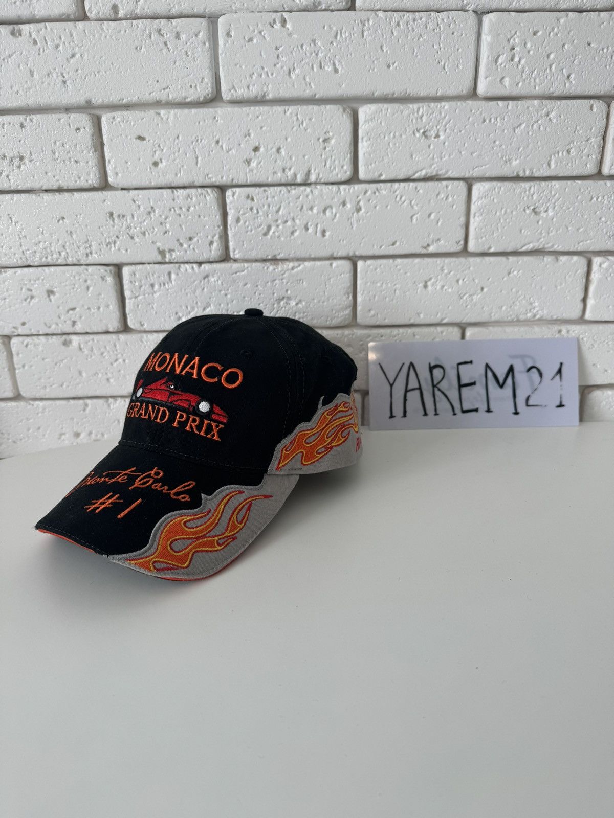 Vintage Monaco Grand Prix Monte Carlo cap hat Size ONE SIZE - 1 Thumbnail
