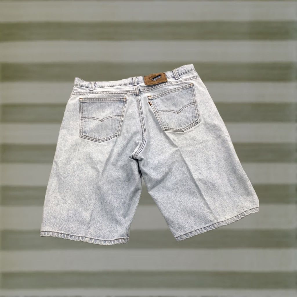 Levi's VINTAGE Levi’s 550 Orange Tab Denim Shorts Size 34 Blue Size US 34 / EU 50 - 1 Thumbnail