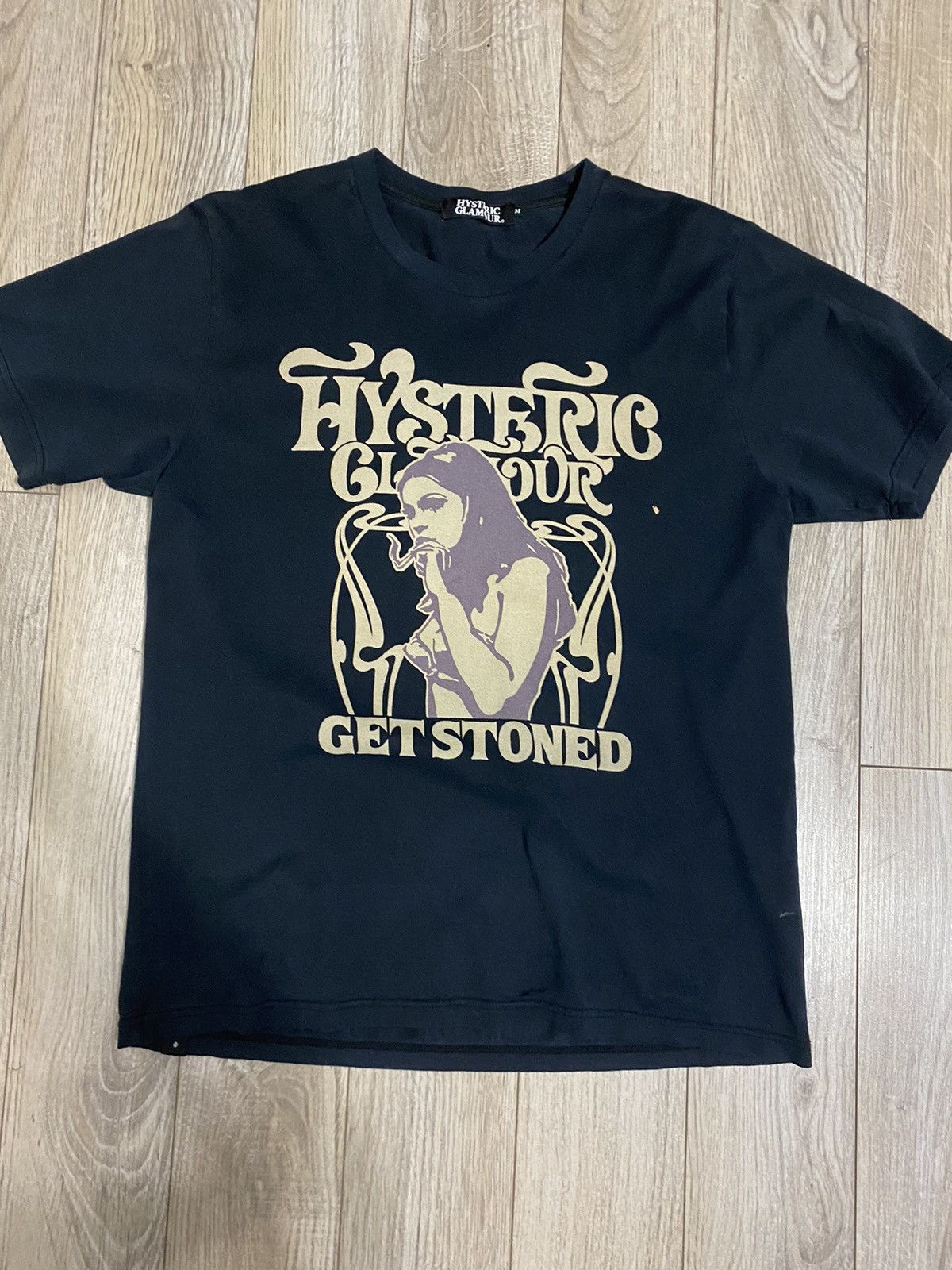 HYSTERIC GLAMOUR GET STONED Tシャツ Mサイズ Hysteric Glamour HYSTERIC GLAMOUR get stoned tee | Grailed