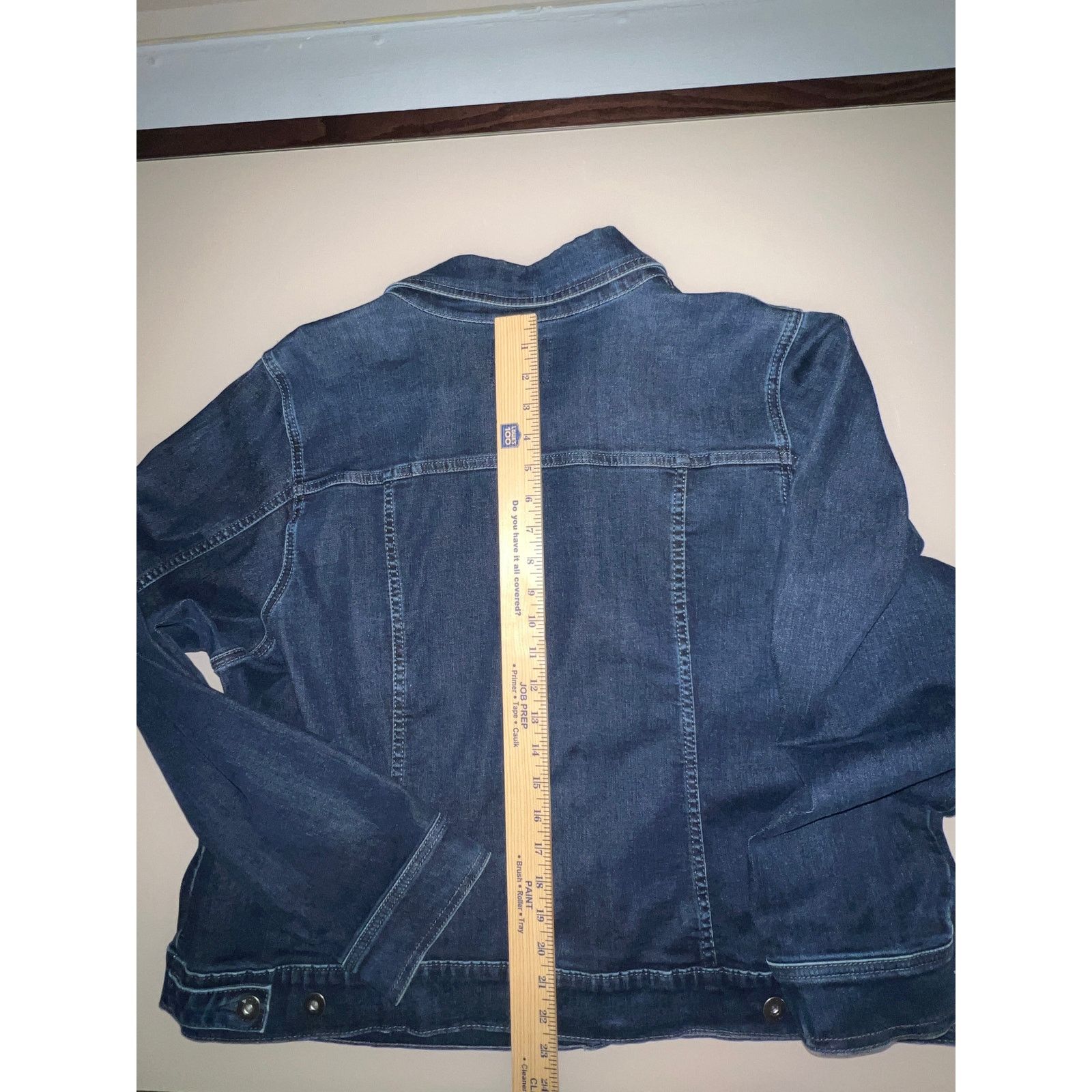 Other Torrid Dark Wash Denim Jean Jacket, Size 3 (3XL / 22-24) Size 3XL / US 20-22 - 12 Thumbnail