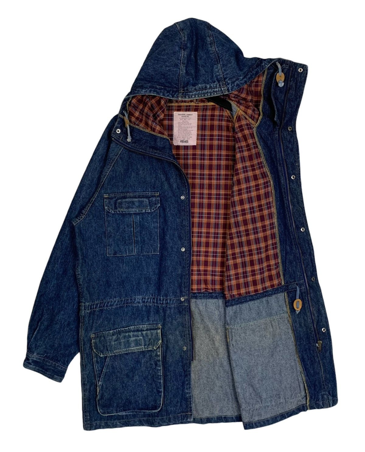 Other Freak Apparel Co Military Streetwear Hoodie Parka Jacket Size US L / EU 52-54 / 3 - 6 Thumbnail