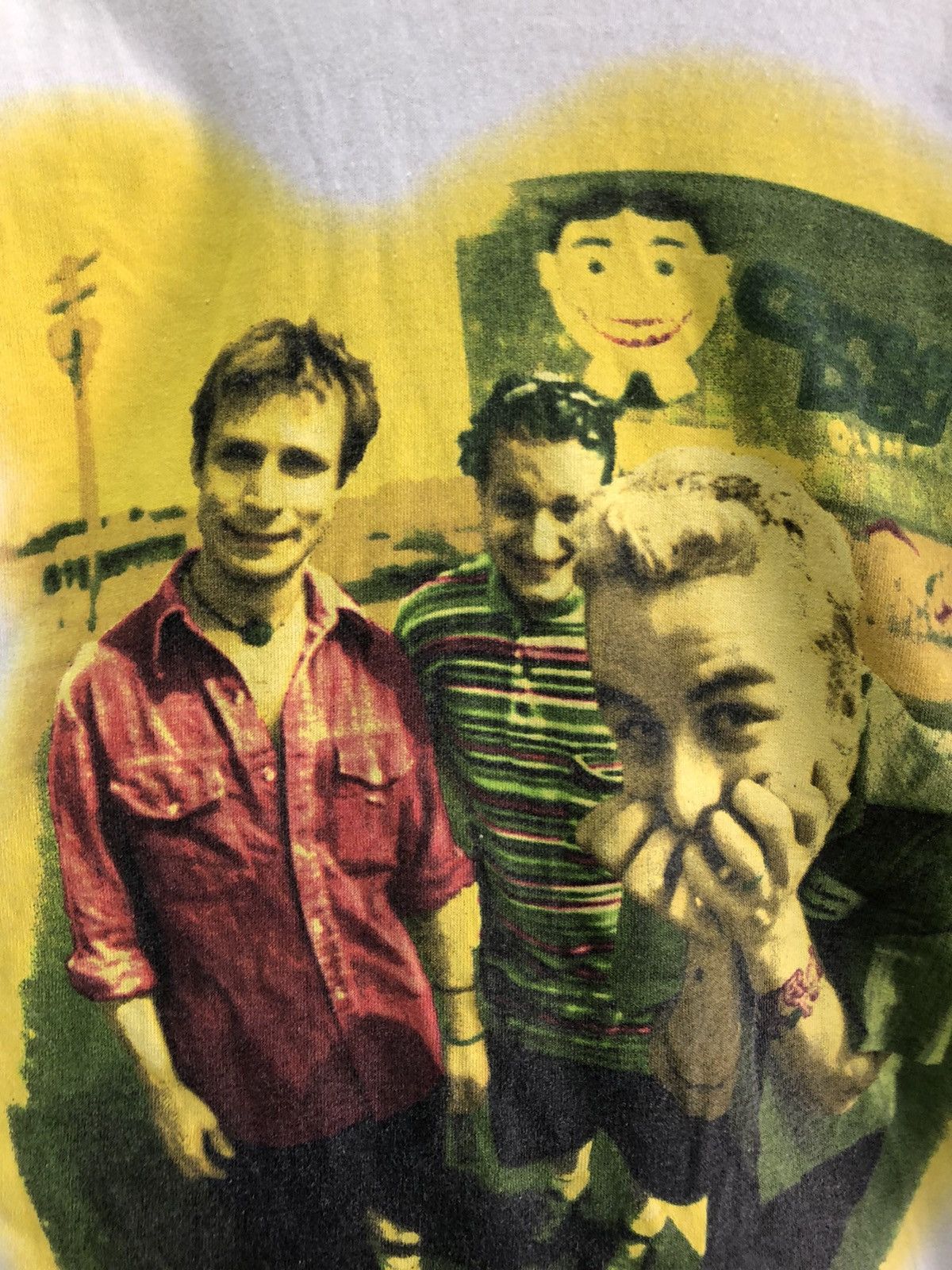 Vtg 1995 Green Day Insomniac Dookie Tour shirt