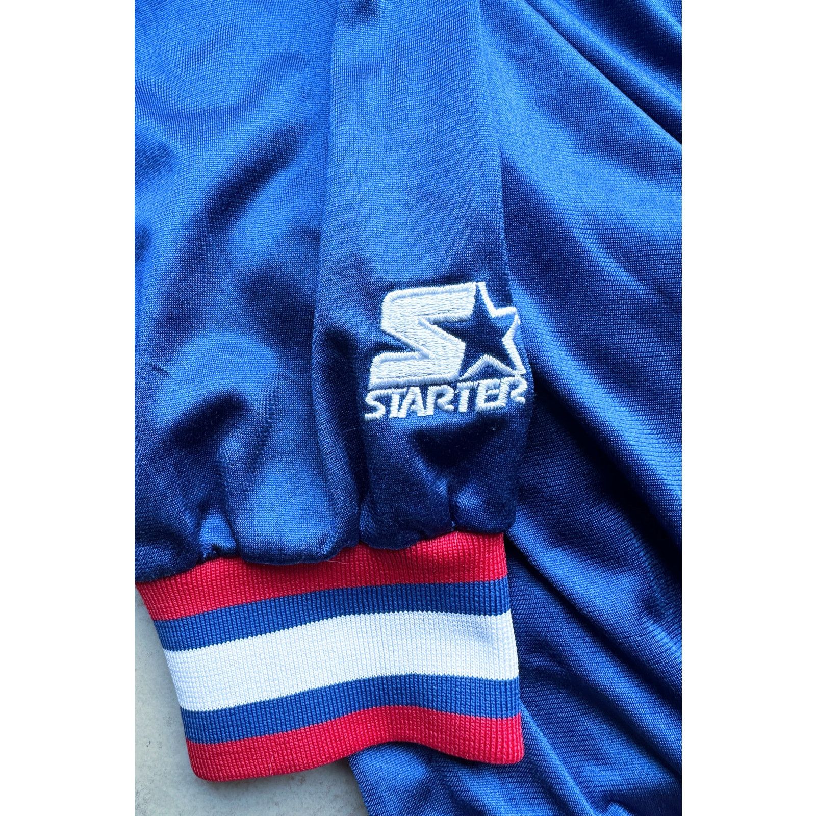 MLB × Starter Philadelphia Phillies 90s STARTER pullover 2XL blue vintage Size US XXL / EU 58 / 5 - 3 Thumbnail