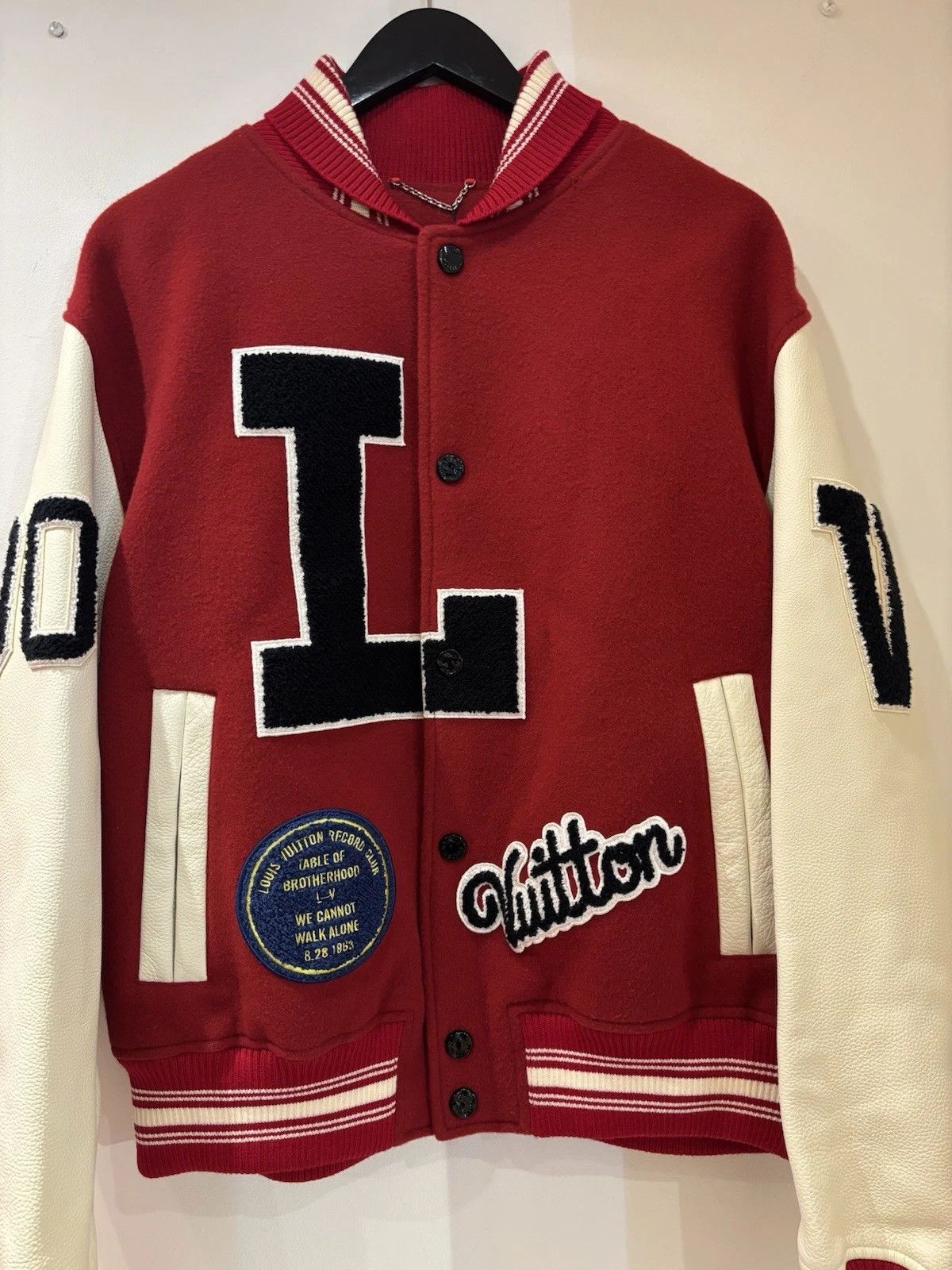 Louis Vuitton Louis Vuitton Virgil FW19 Varsity Size US L / EU 52-54 / 3 - 1 Thumbnail