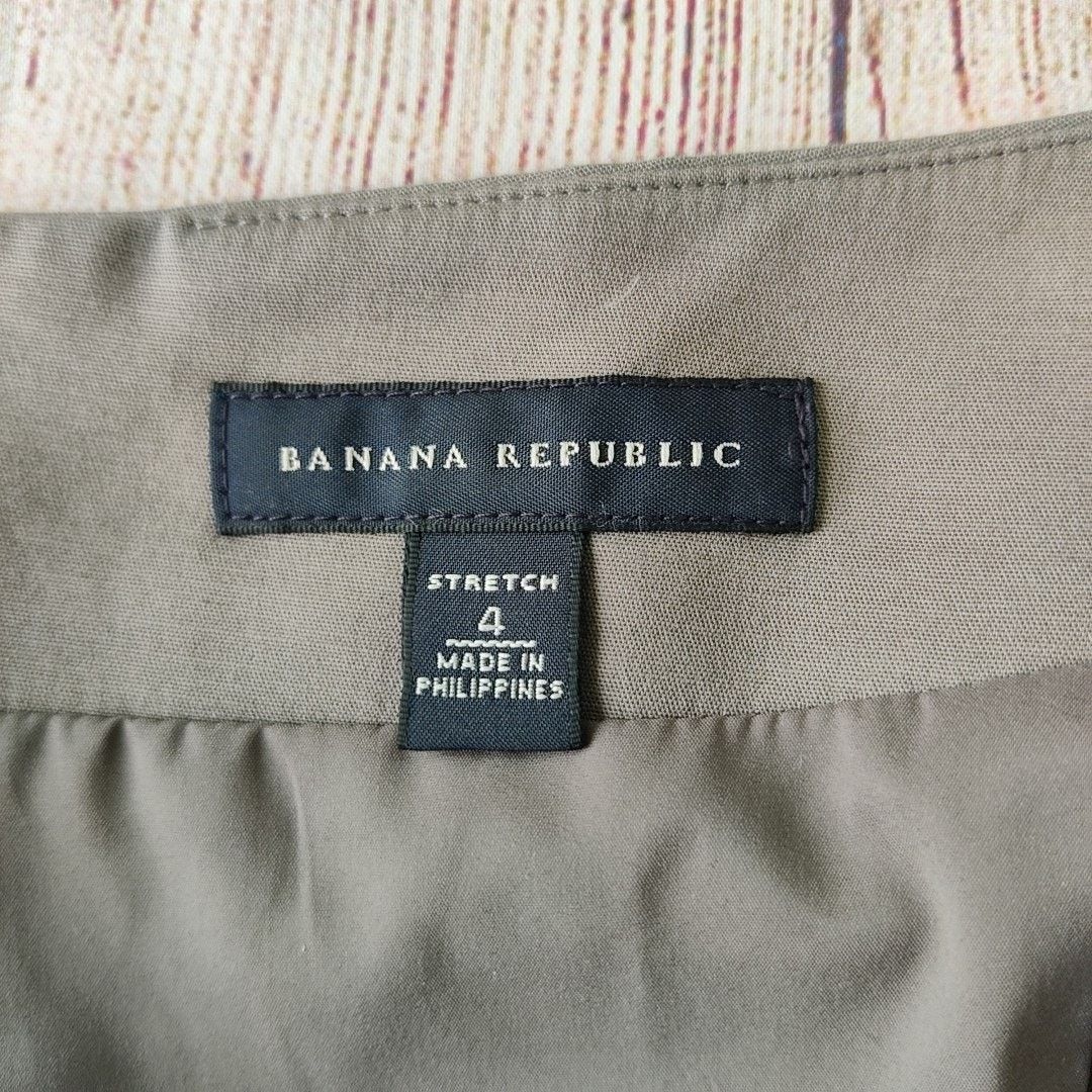 Banana Republic Banana Republic stretch crossover career A-line skirt sz 4 Size 27" / US 4 / IT 40 - 6 Thumbnail