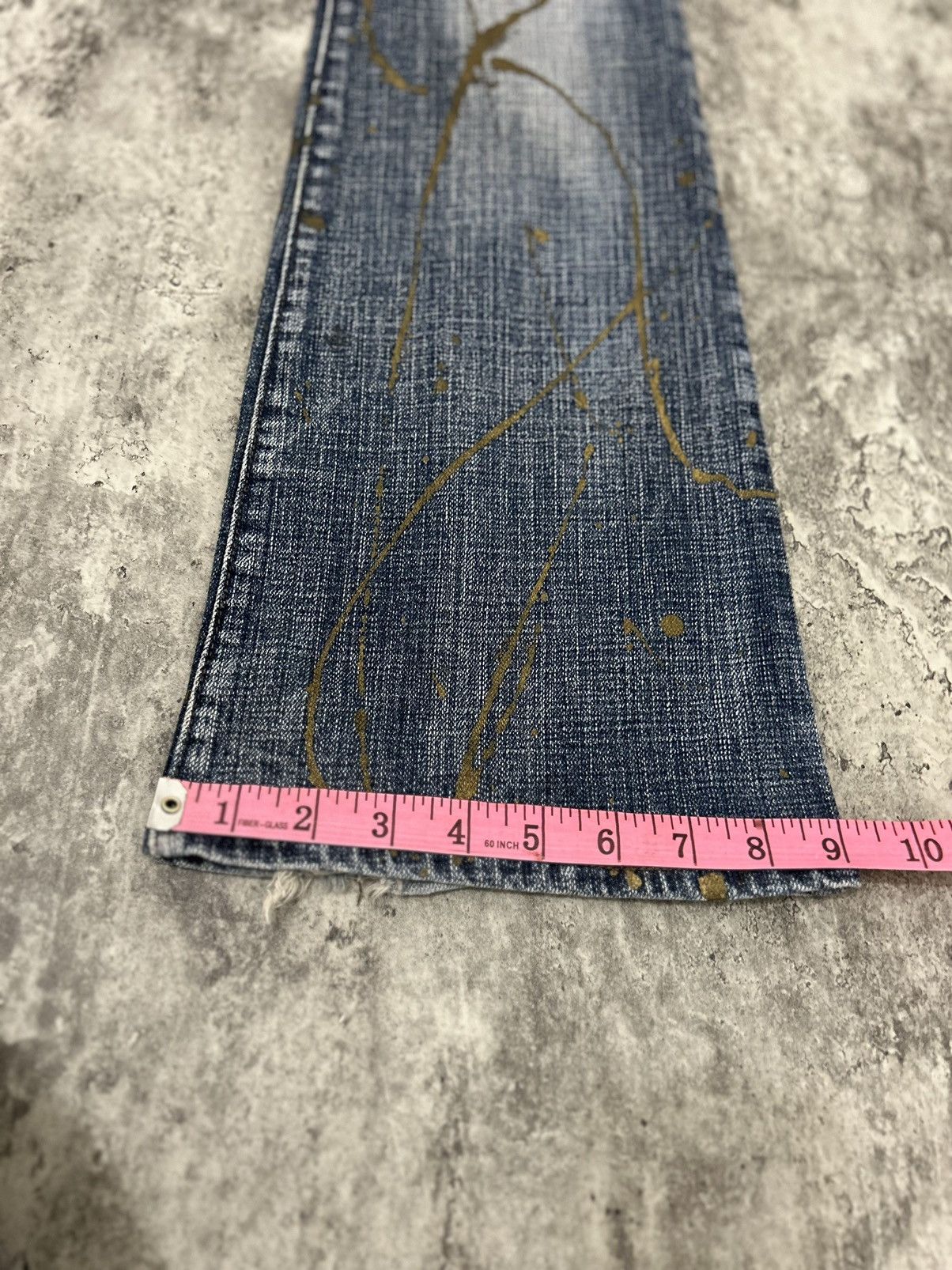 If Six Was Nine × Japanese Brand × Le Grande Bleu (L.G.B.) Vintage Orignal Jeans Distressed Flare Pans Size US 30 / EU 46 - 19 Thumbnail