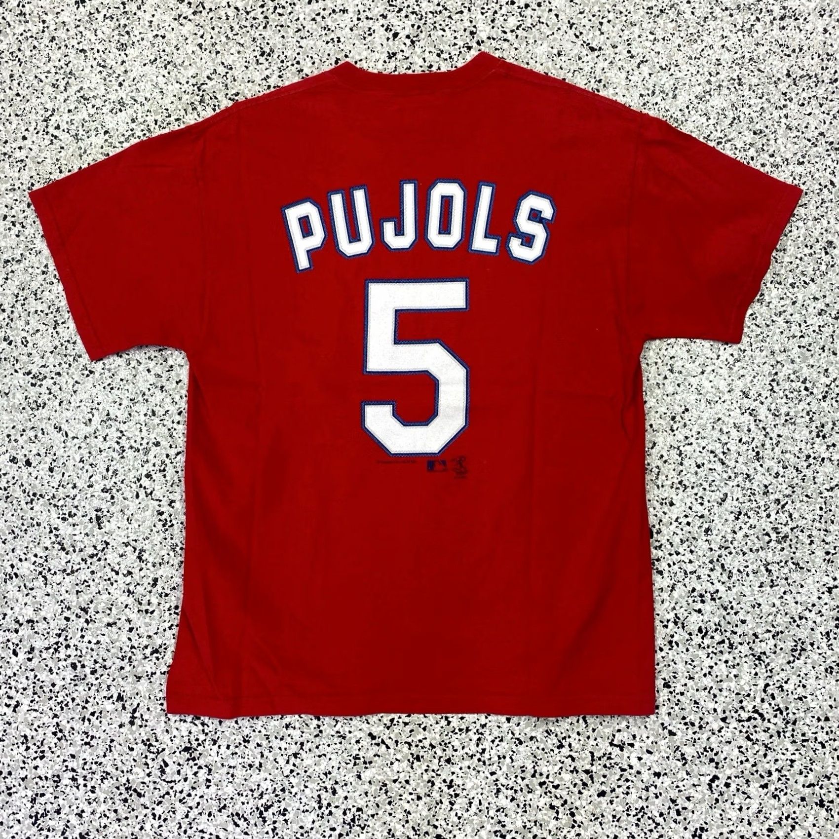 Lee VINTAGE Lee Sport St Louis Cardinals Albert Pujols L Short Sleeve Shirt Mens Size US L / EU 52-54 / 3 - 4 Thumbnail