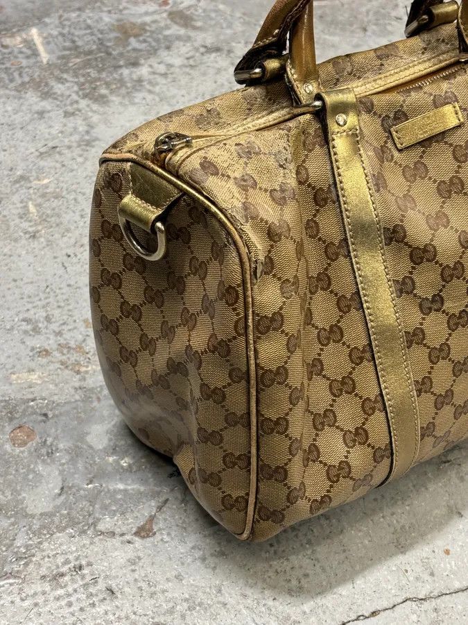 Gucci 2000s Gucci Beige Monogram Canvas Tote Bag Size ONE SIZE - 10 Thumbnail