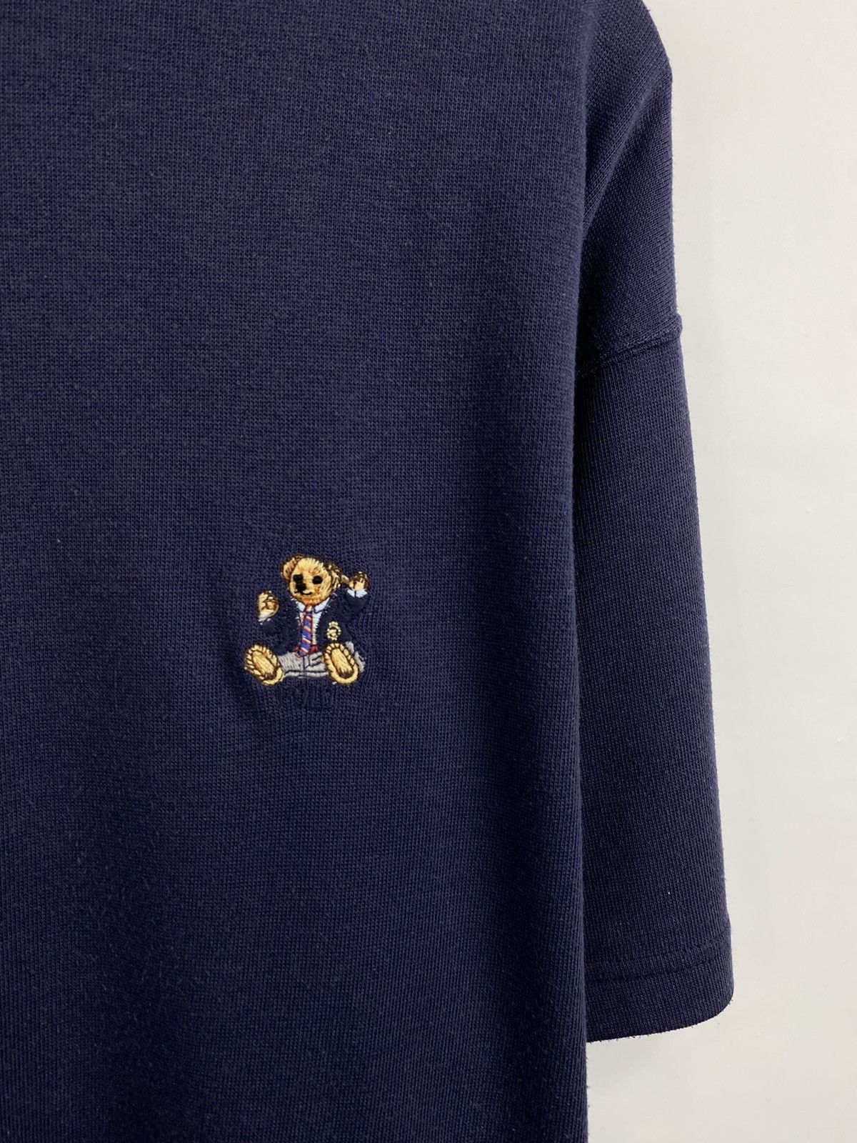 Polo Ralph Lauren × RRL Ralph Lauren × Ralph Lauren 🇺🇸 Vintage 90s Polo Bear Ralph Lauren t-shirt rare retro hype Size US L / EU 52-54 / 3 - 4 Thumbnail