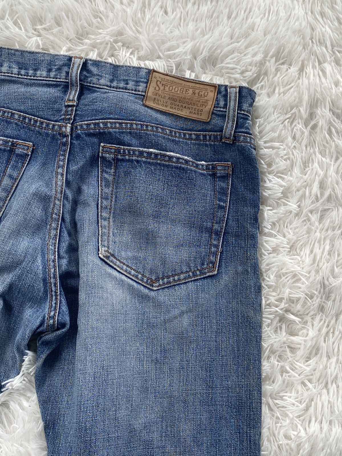 Vintage 🔥LAST DROP🔥Vintage Stooge & Co Denim Jeans Size 32 🔥 Size US 32 / EU 48 - 8 Thumbnail