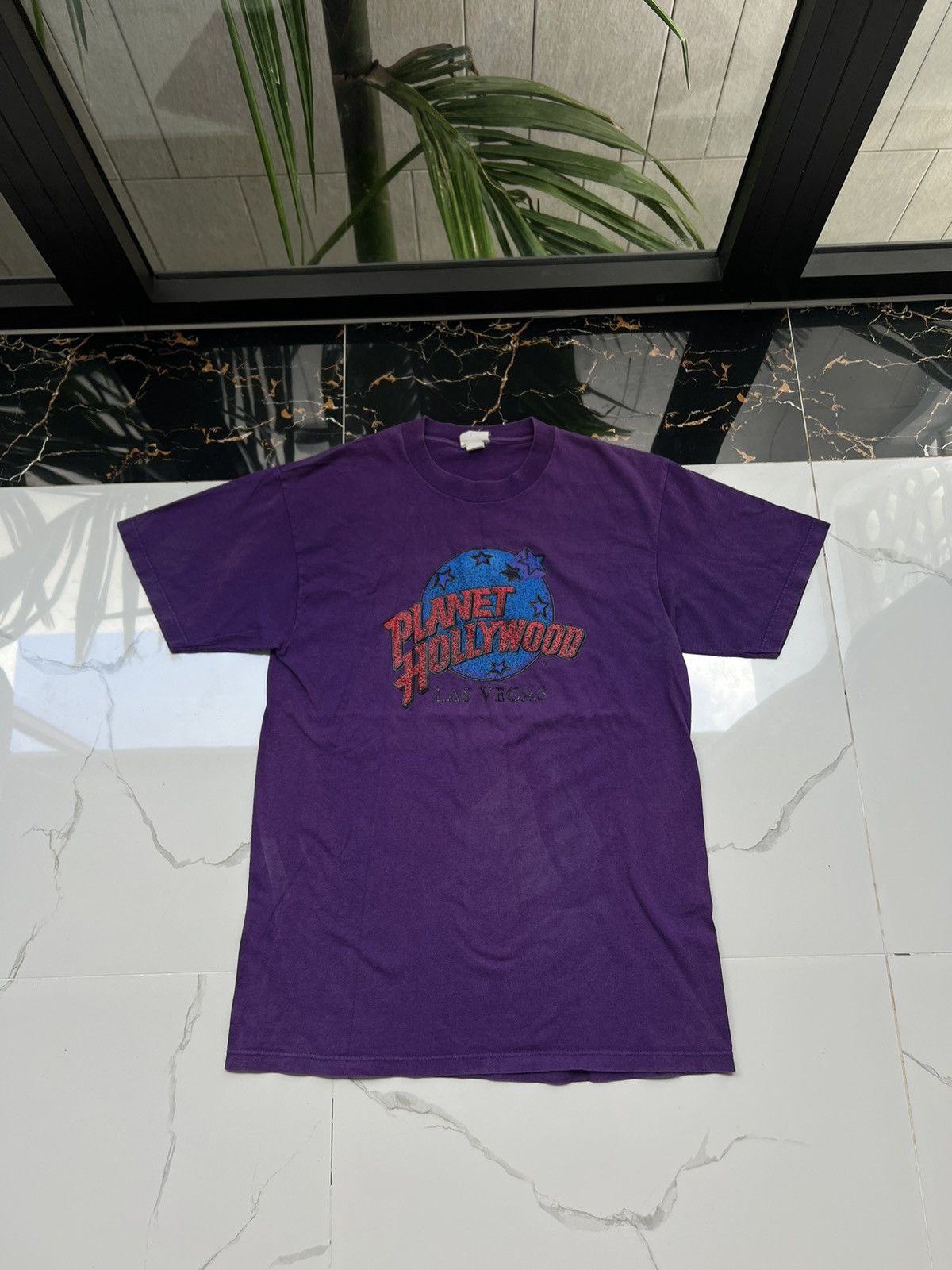 Planet Hollywood × Vintage 90's PLANET HOLLYWOOD LAS VEGAS RARE Y2K RETRO BIG LOGO Size US M / EU 48-50 / 2 - 1 Thumbnail