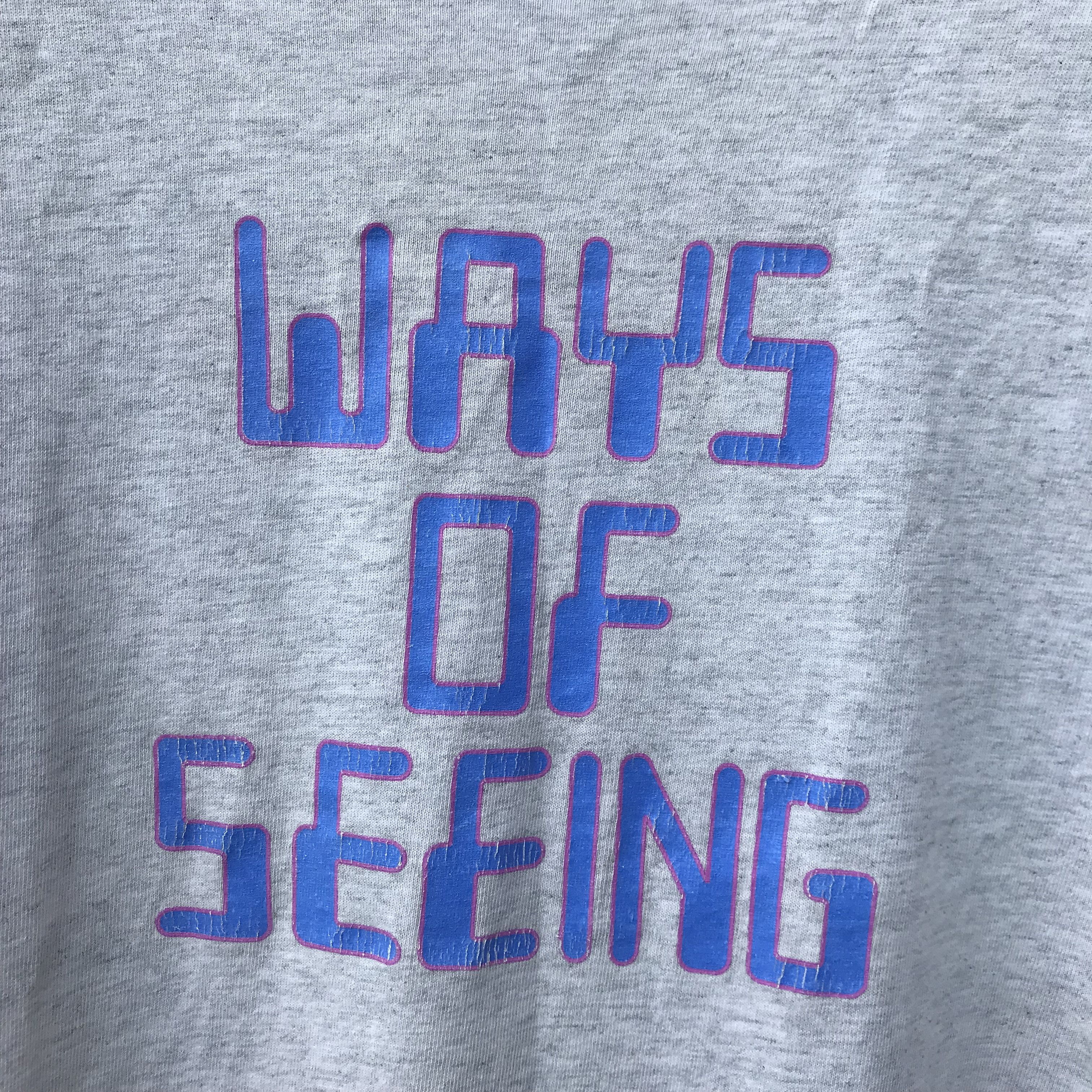 Sneeze Magazine Sneeze Magazine x Ways of seeing John Berger Grey Tshirt tee Size US L / EU 52-54 / 3 - 3 Thumbnail