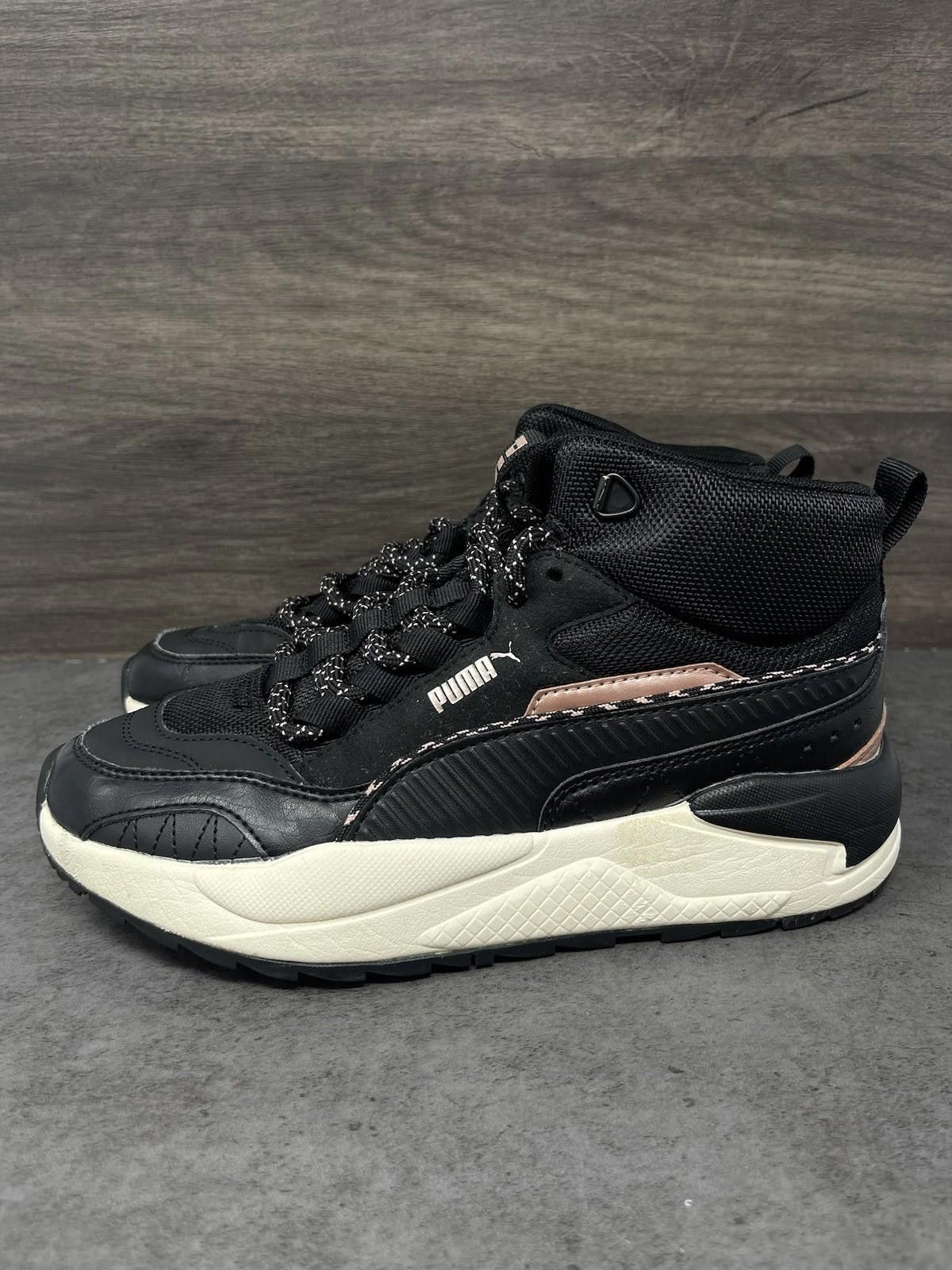 Puma Puma X Ray 2 Square Mid Shoes Kids Size 6 Black Size US 6 / EU 39 - 1 Thumbnail