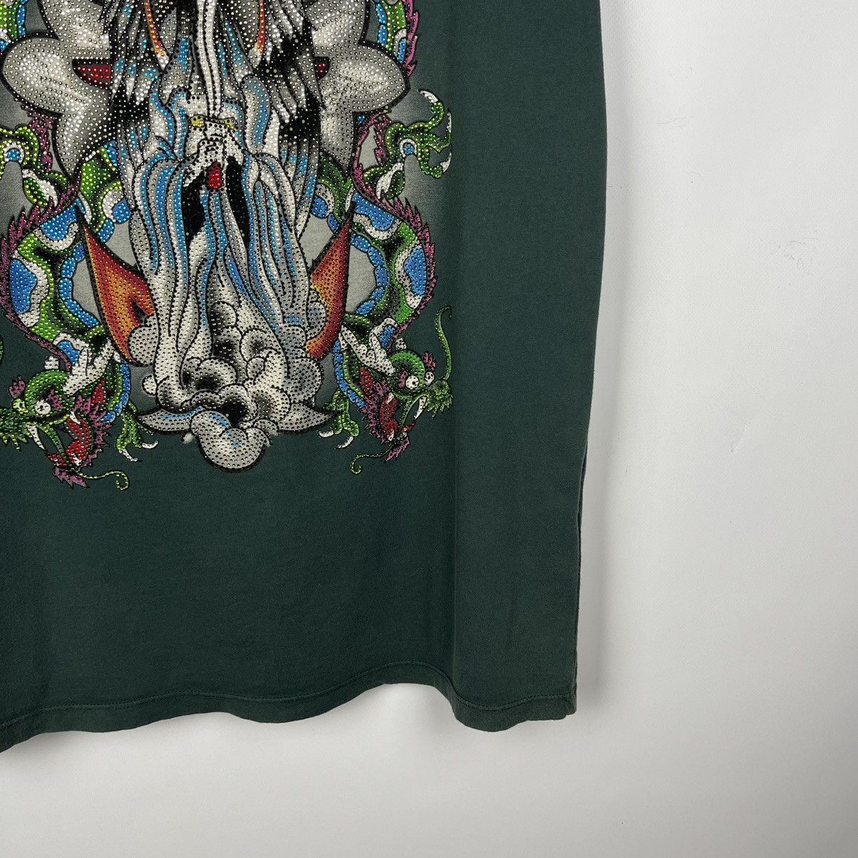 Ed Hardy Vintage Ed Hardy y2k big logo tee 90’s Size US XL / EU 56 / 4 - 3 Thumbnail