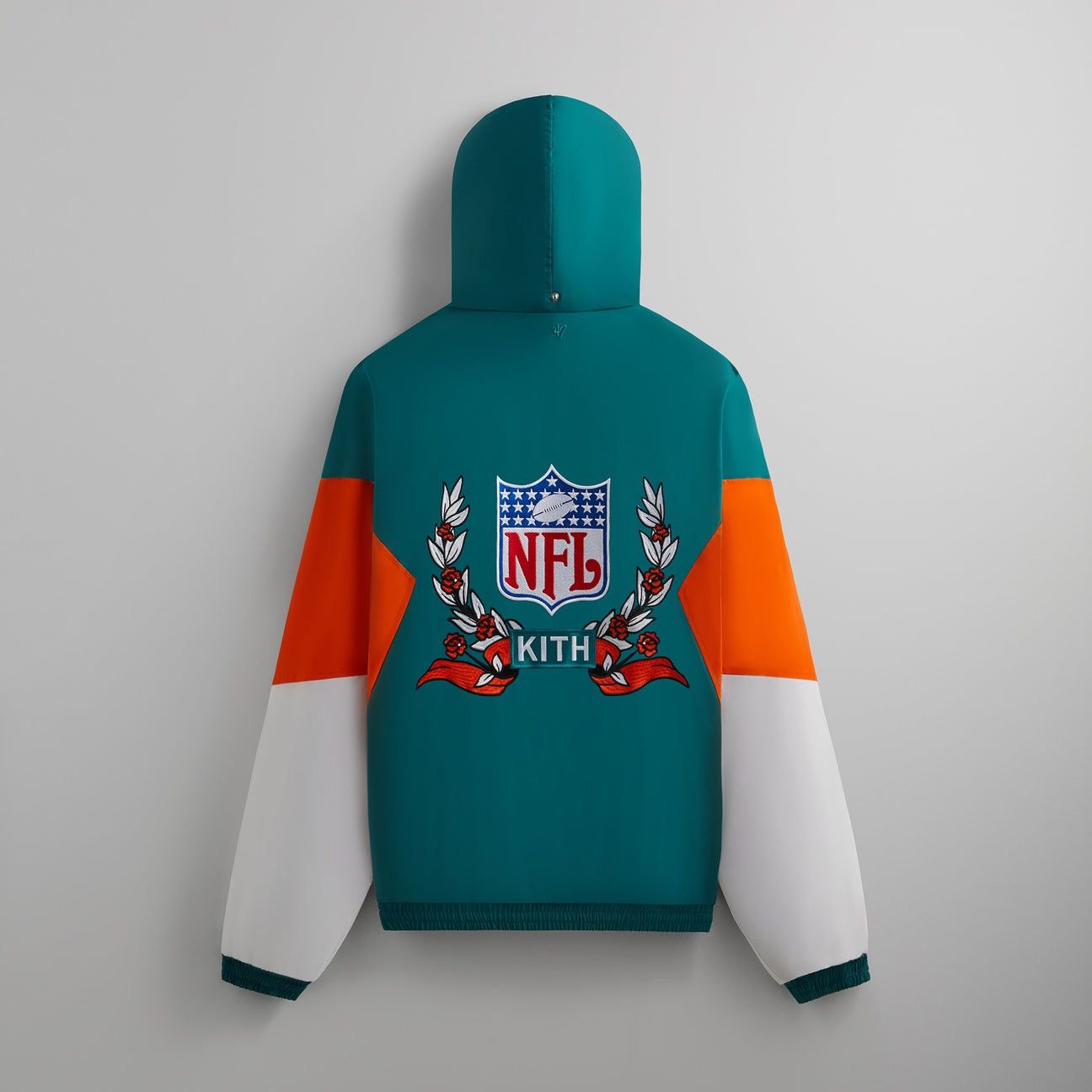 Kith × NFL Kith & '47 for the NFL: Dolphins Quarter Zip Anorak Hood Size US L / EU 52-54 / 3 - 2 Thumbnail