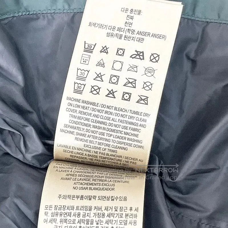 Burberry Burberry Green Cotton Women's Puffer Jacket. Size XS / US 0-2 / IT 36-38 - 8 Thumbnail