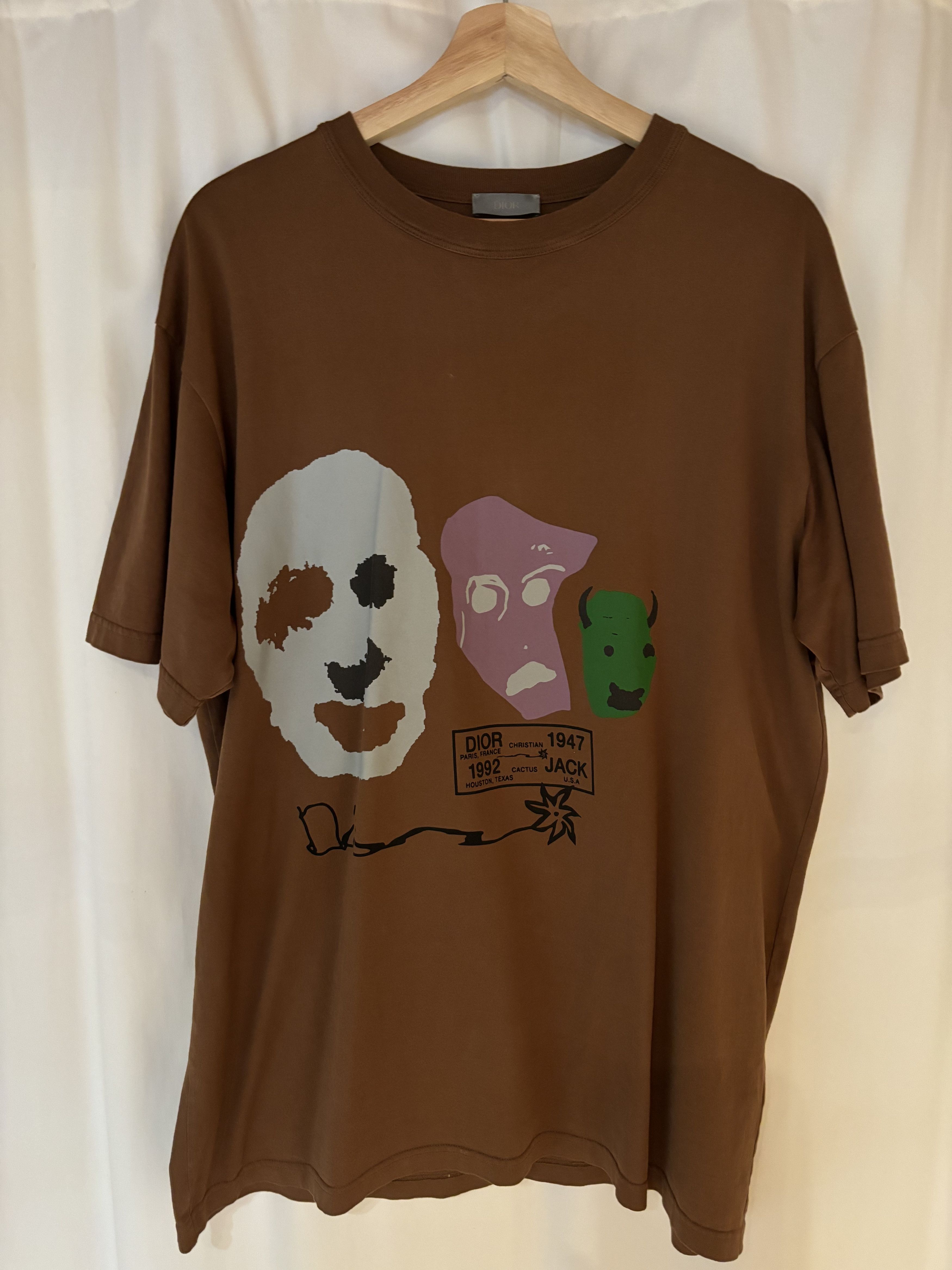 限定コラボ◆送料込♪【CACTUS JACK x Dior】oversize Tシャツ Dior-x-CACTUS-JACK-Oversized-T